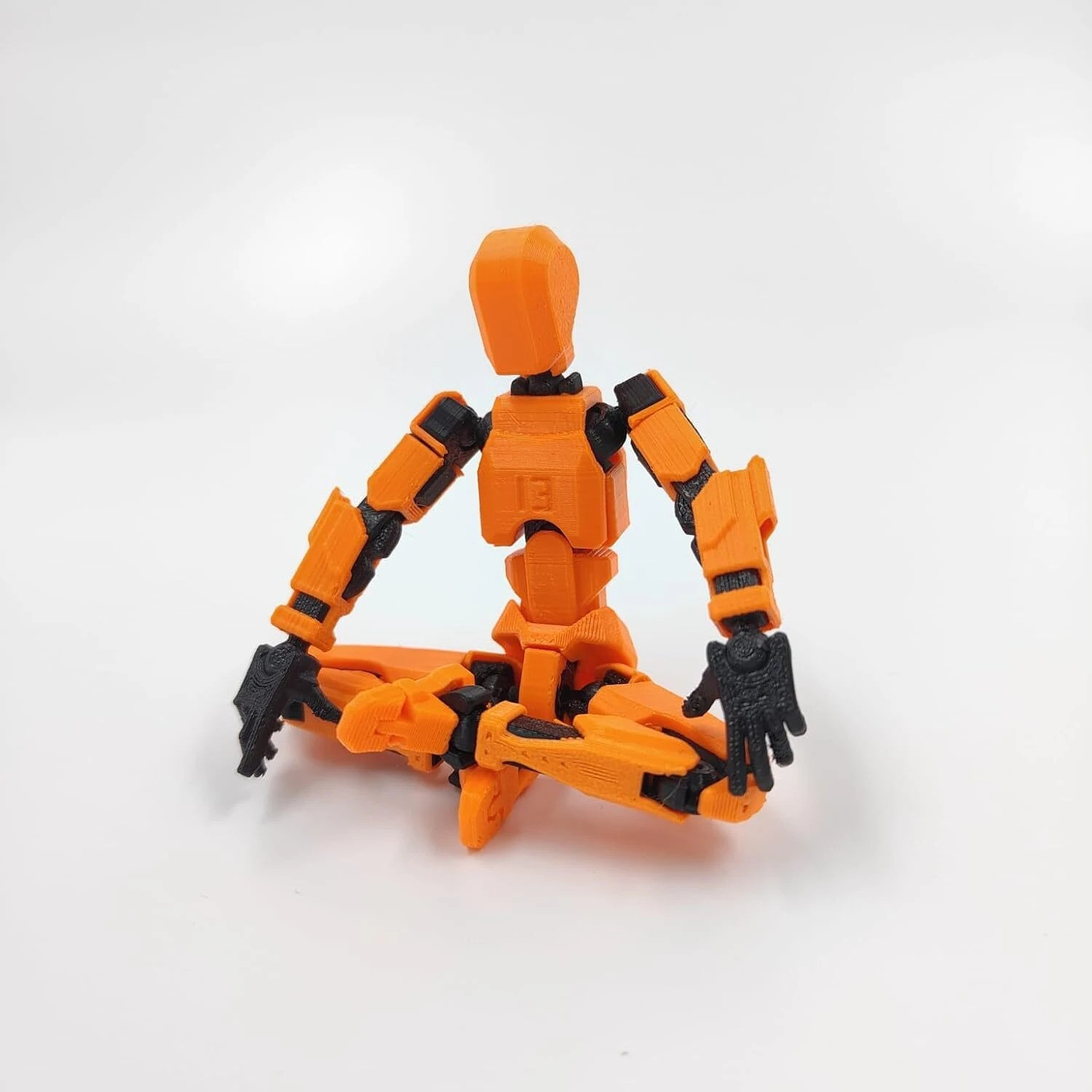 Image of dribblr Dummy 13 Action Figure Robot | Build It Yourself Toy | 3D Printed (5.5inches)