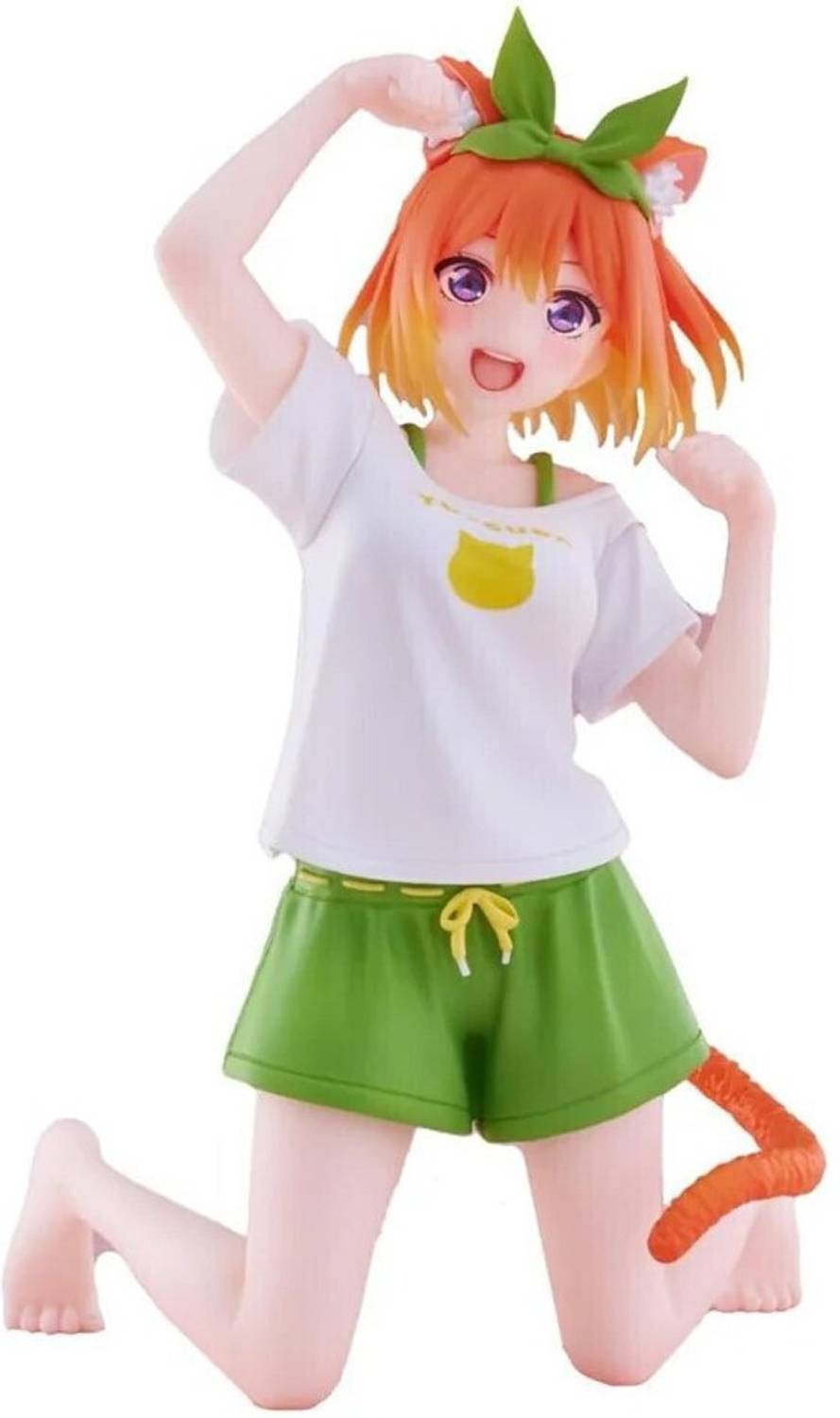 DECOR SPIRIT Yotsuba Nakano Sitting Action Figure | Cat Girl