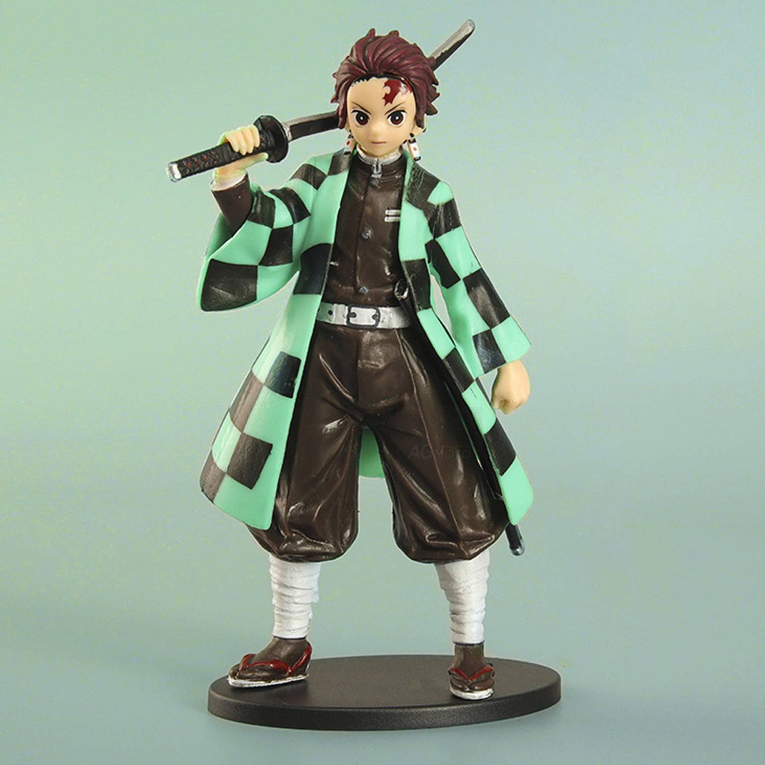 Image of Bugstore Enterprises Tanjiro Kamado Action Figure 16 cm | Demon Slayer Anime Collectible Toy