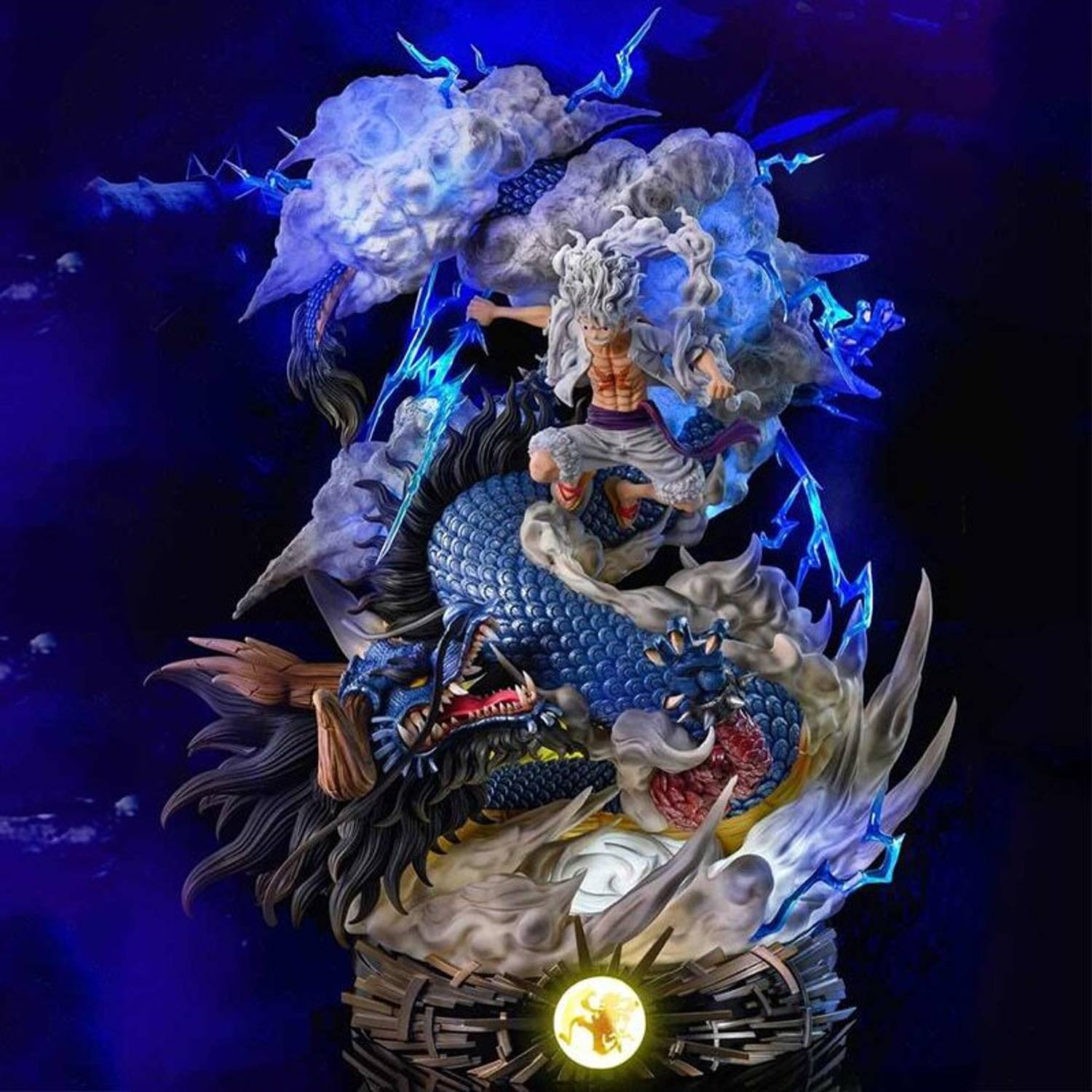 ToonyVerse Anime Luffy VS Kaido ZZDD STUDiO Garage Kit