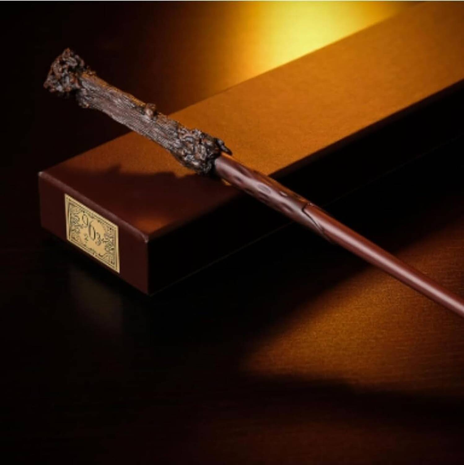 Harry Potter Fire Wand Toy,Includes 12 Magic Papers,USB Rechargeable Flame Wand - Image 2
