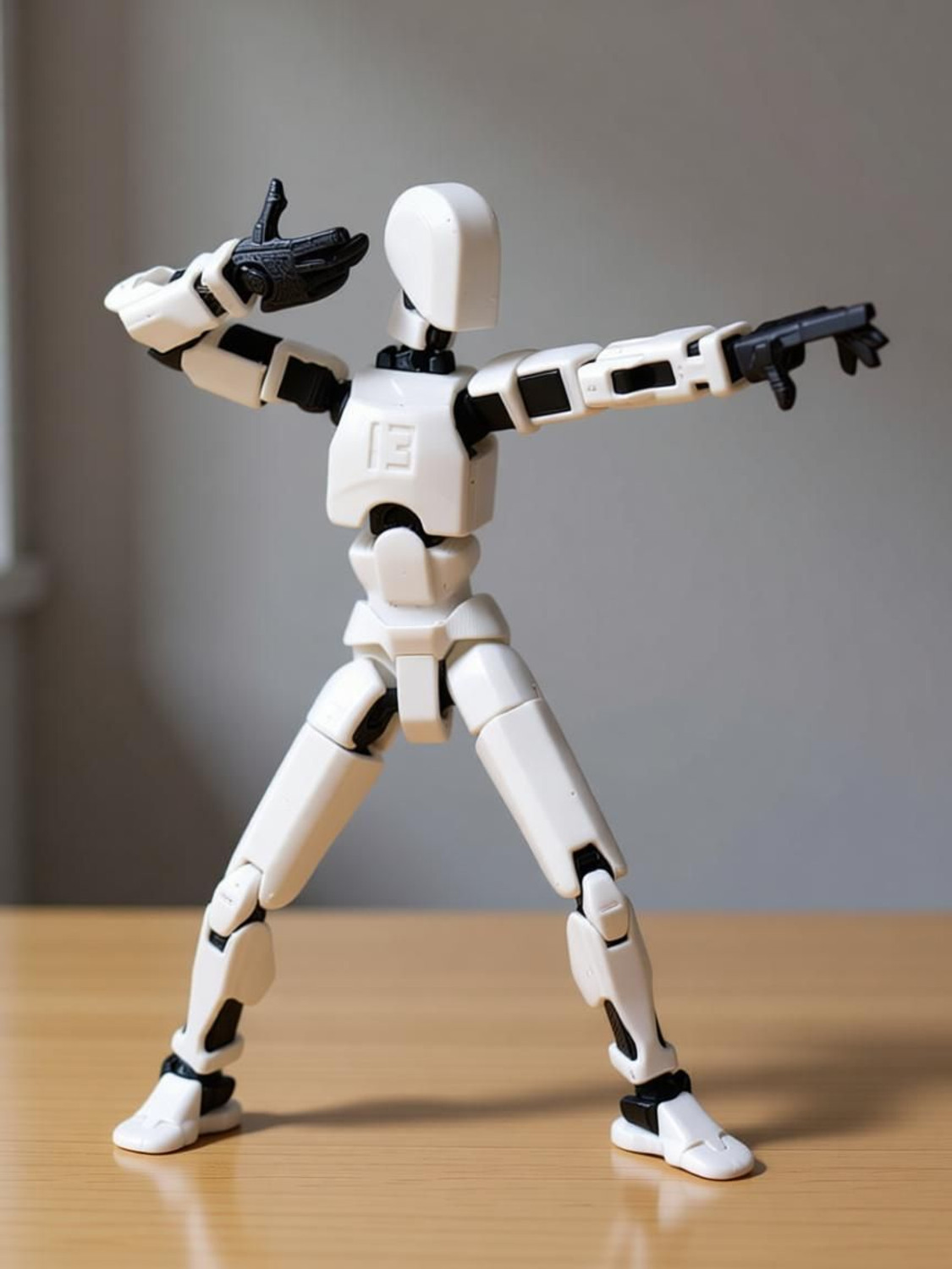 Image of dribblr Dummy 13 Action Figure Robot | Build It Yourself Toy | 3D Printed (5.5inches)