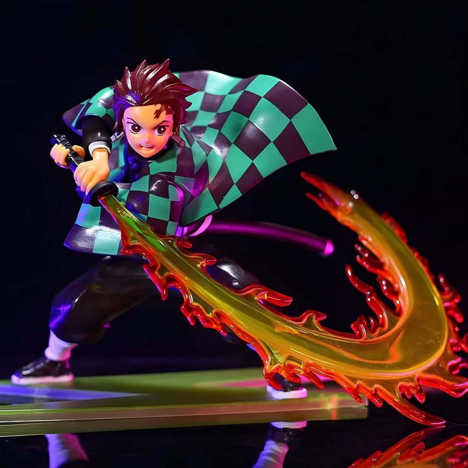 ToonyVerse Anime Tanjiro Kamado Flame Sword Edition - Tanjiro