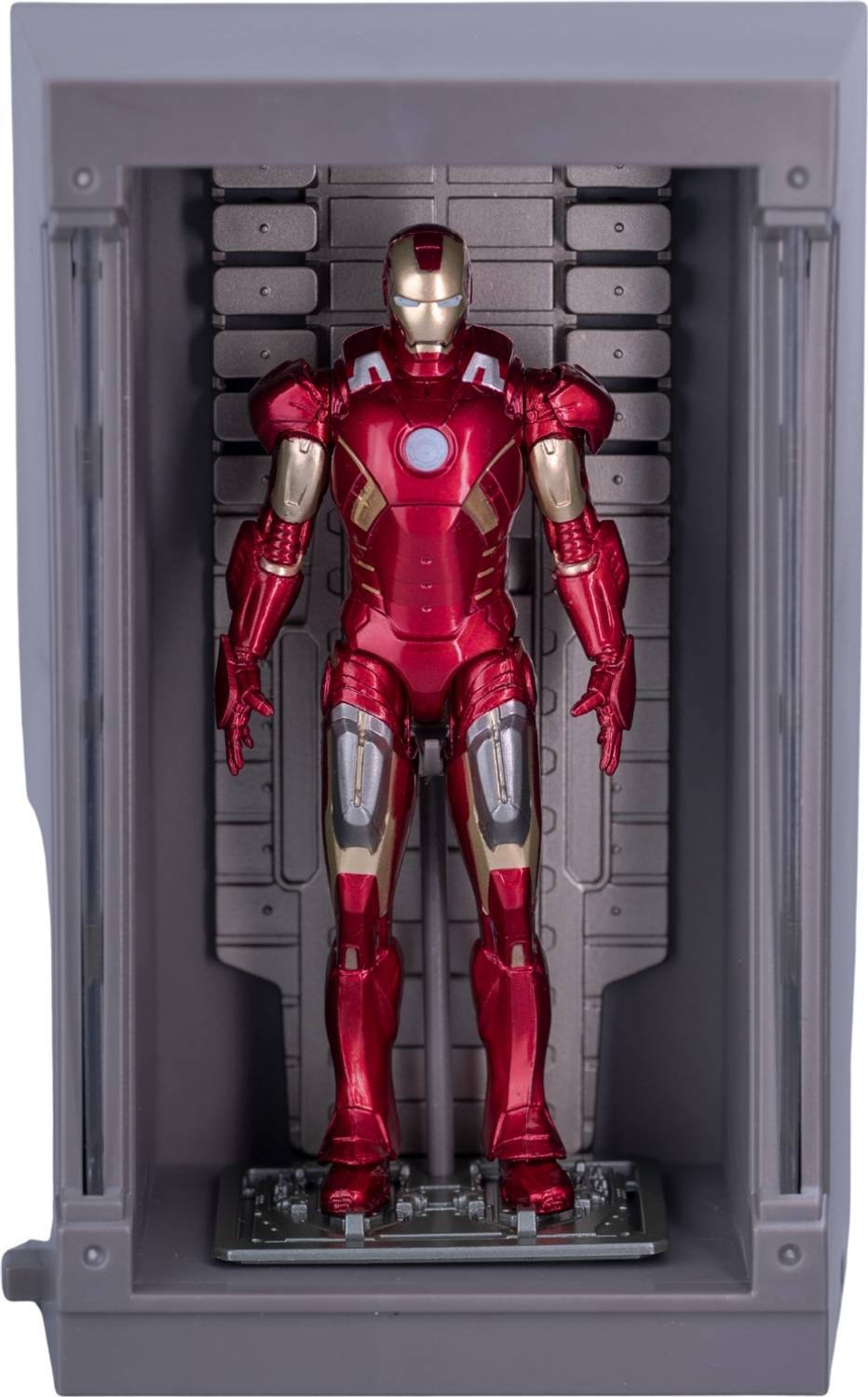 MARVEL ZD Toys Iron Man MK7+Hall of Armor - 4 Inch Action Figure