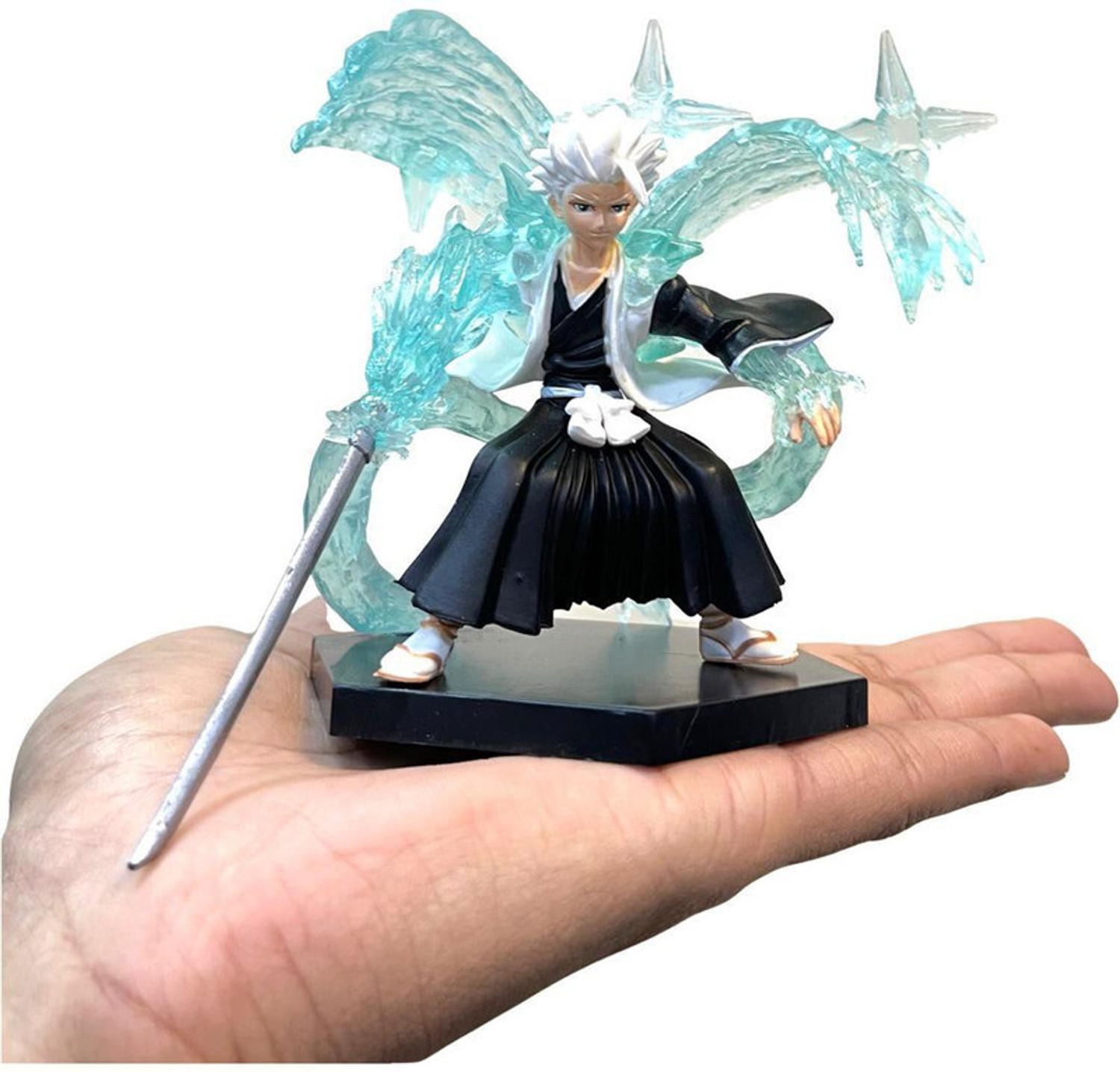 Image of ToonyVerse Anime Anime Figure Hitsugaya Toshiro Figures - 4Inch Cartoon Statues Figure Doll Model