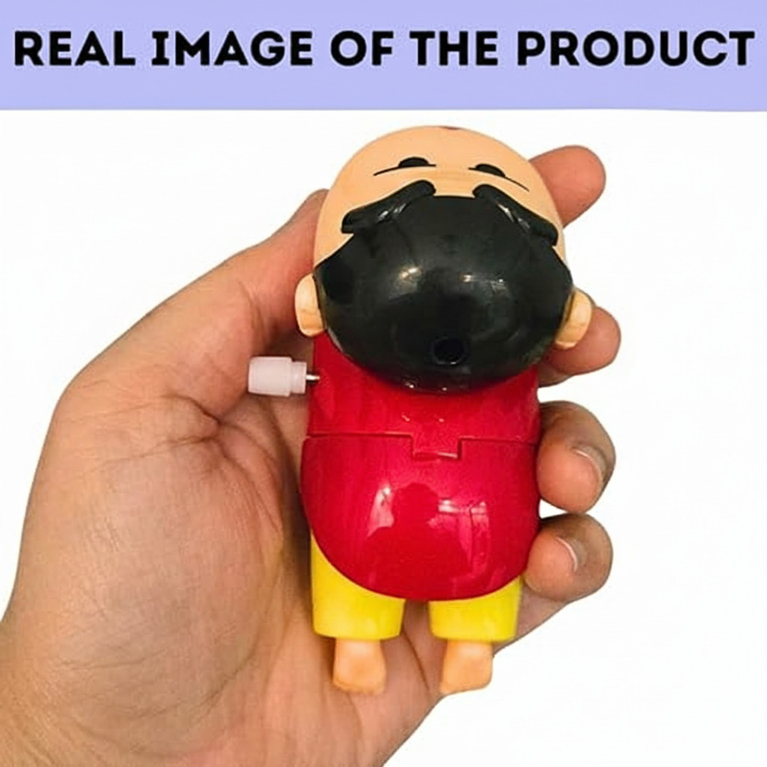 Image of HEALTH TAG Cute Shinchan Crawling Toy - Key Operated Moving Toy for Toddlersbfd