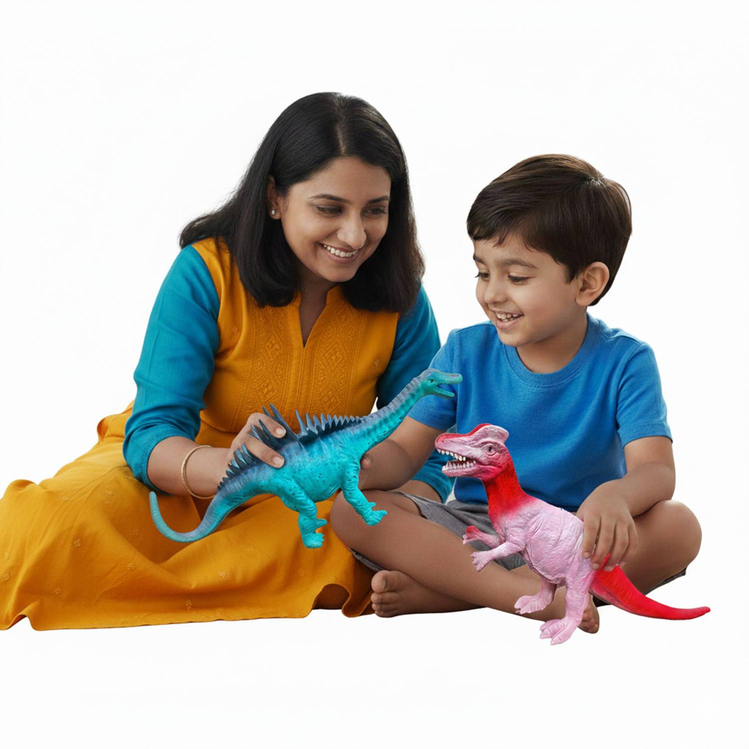 ZESTHOME Ultra Big Dinosaur Toy Set for Kids – 2 Giant T-Rex