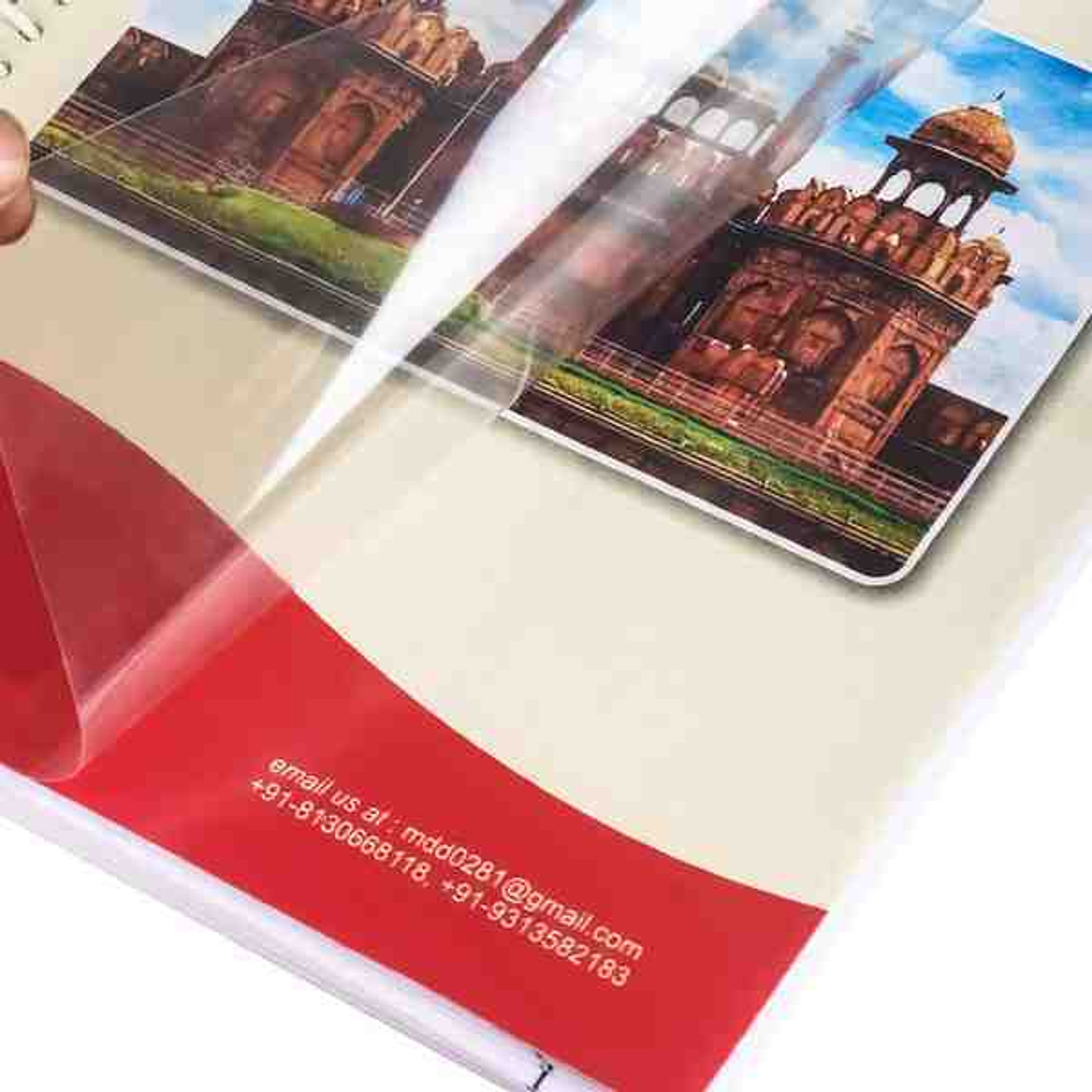 Image of SPIRREL UPSC Mains Answer Sheet 200 pages, both side count, A4 Size, Durable Cover, A4 Notebook UNRULED WITH TRANSPARENT COVER PROTECTOR 200 Pages