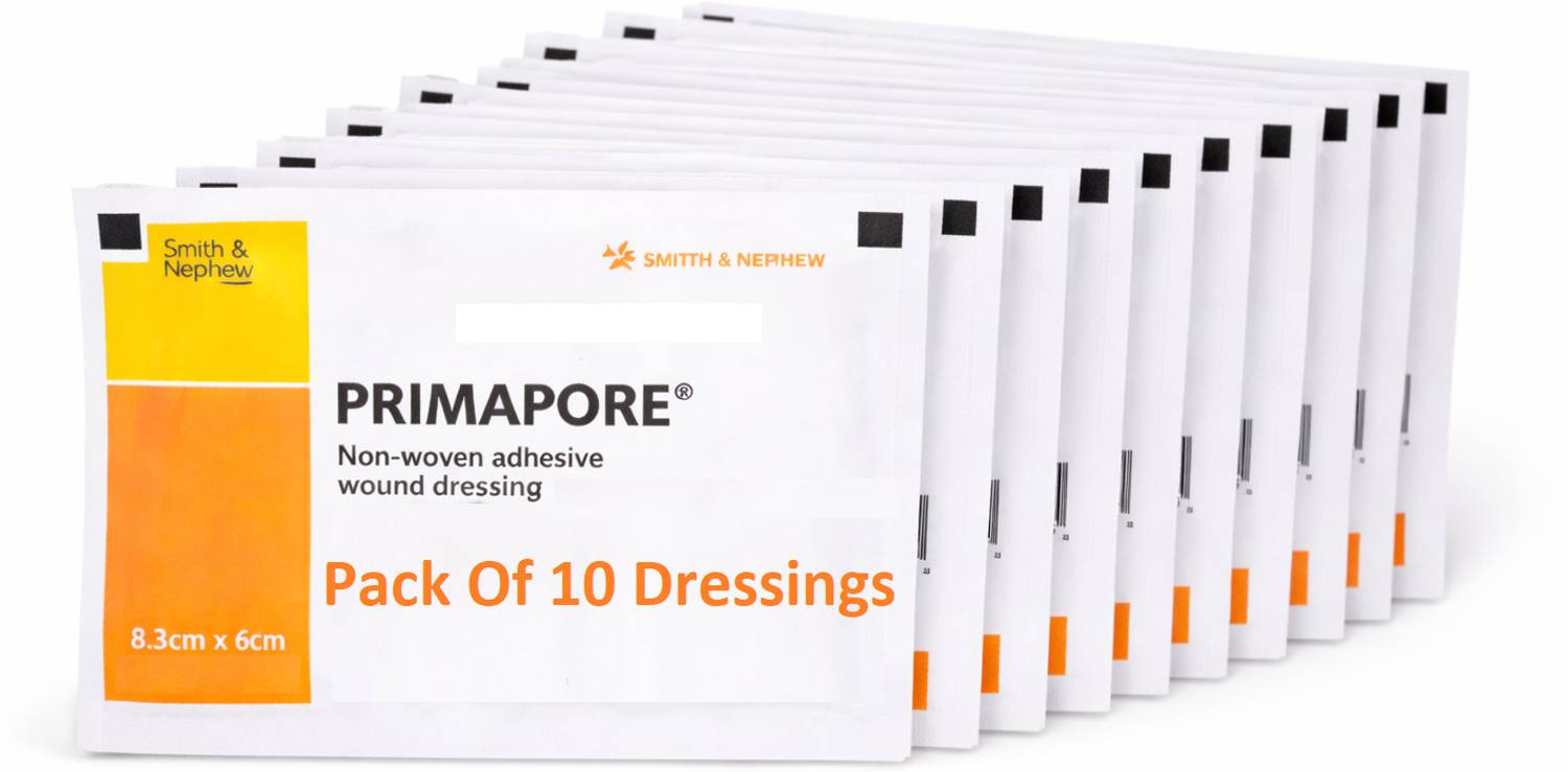 Primapore Non Woven Adhesive Wound Dressing 8.3cm x 6cm - Medical Dressings,  Adhesive Band Aid Price in India - Buy Primapore Non Woven Adhesive Wound  Dressing 8.3cm x 6cm - Medical Dressings,