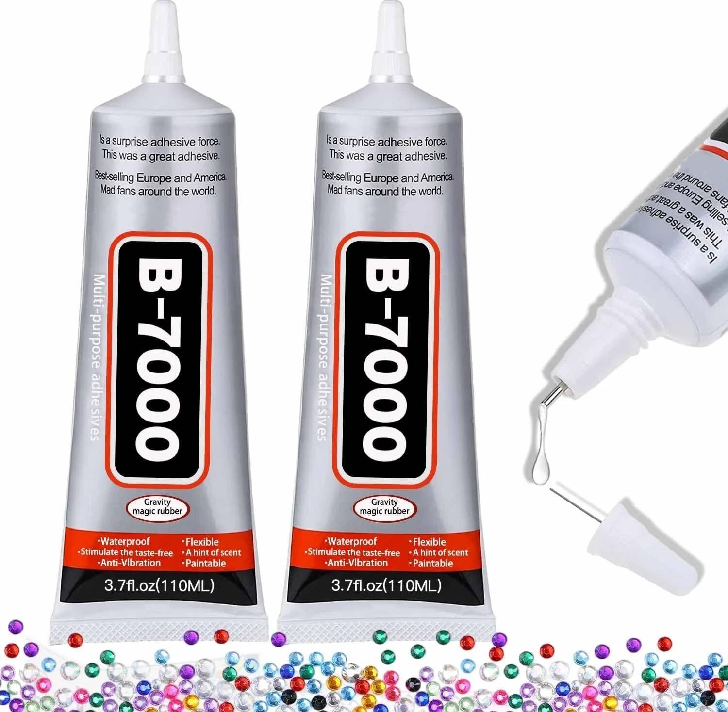 jyot creation B-7000 Super Adhesive Glue For Jewellery Making Rhinestones Mobile Repair Tablet Adhesive Glue For DIY Crafts Clothes Shoes Fabric Wood Rubber Nail Art Leather Rs. 132 - Flipkart