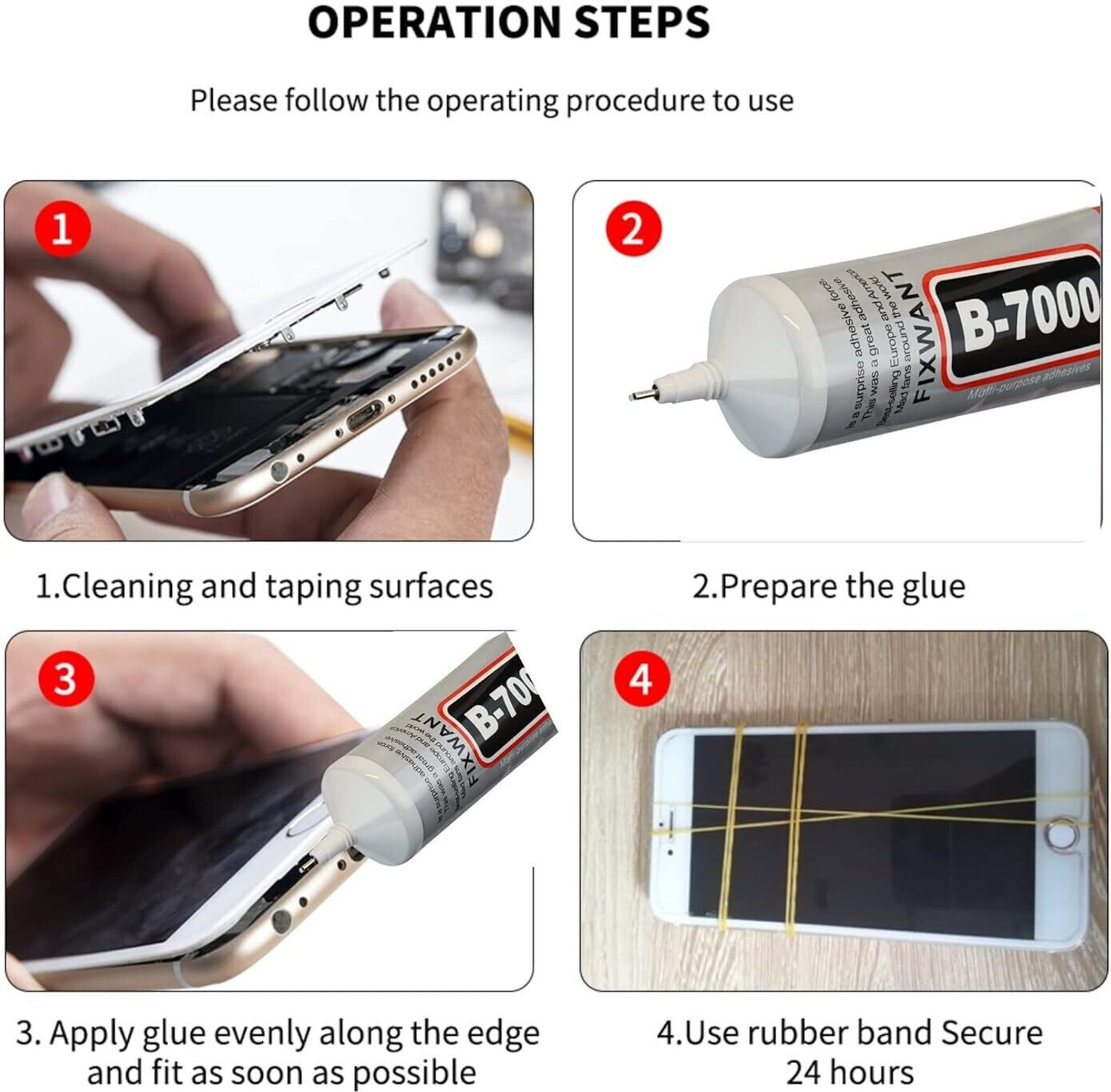 Image of jyot creation B-7000 Super Adhesive Glue For Jewellery Making Rhinestones Mobile Repair Tablet Adhesive Glue For DIY Crafts Clothes Shoes Fabric Wood Rubber Nail Art Leather