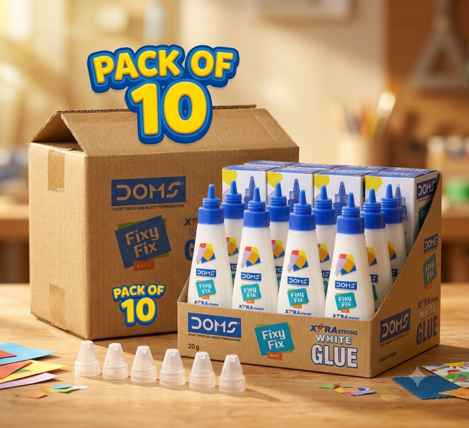 Image of DOMS GLUE (Set of 10, White)