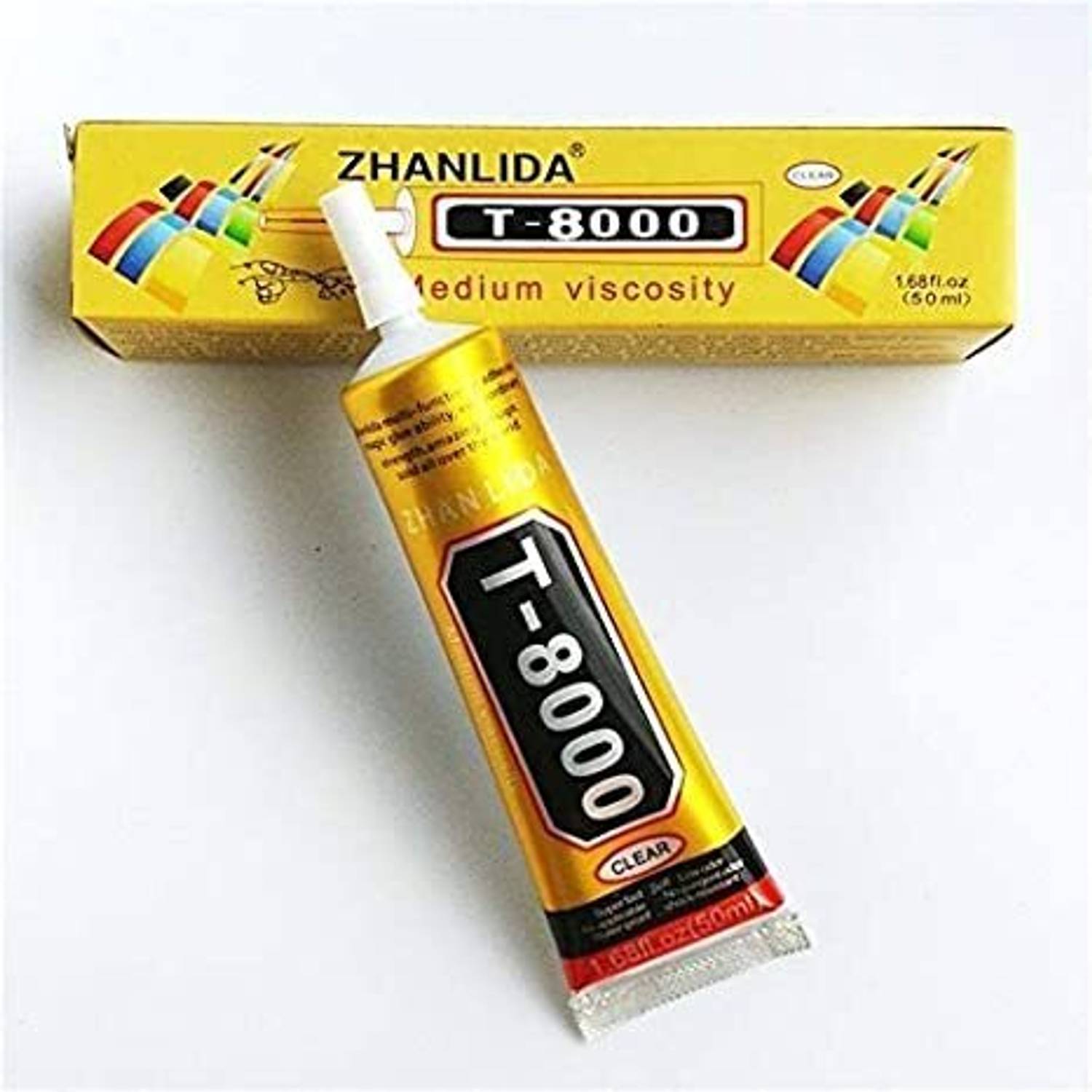 Mcare Zhanlida T-8000 50ml Glue for Mobile Screen Repair - Image 1