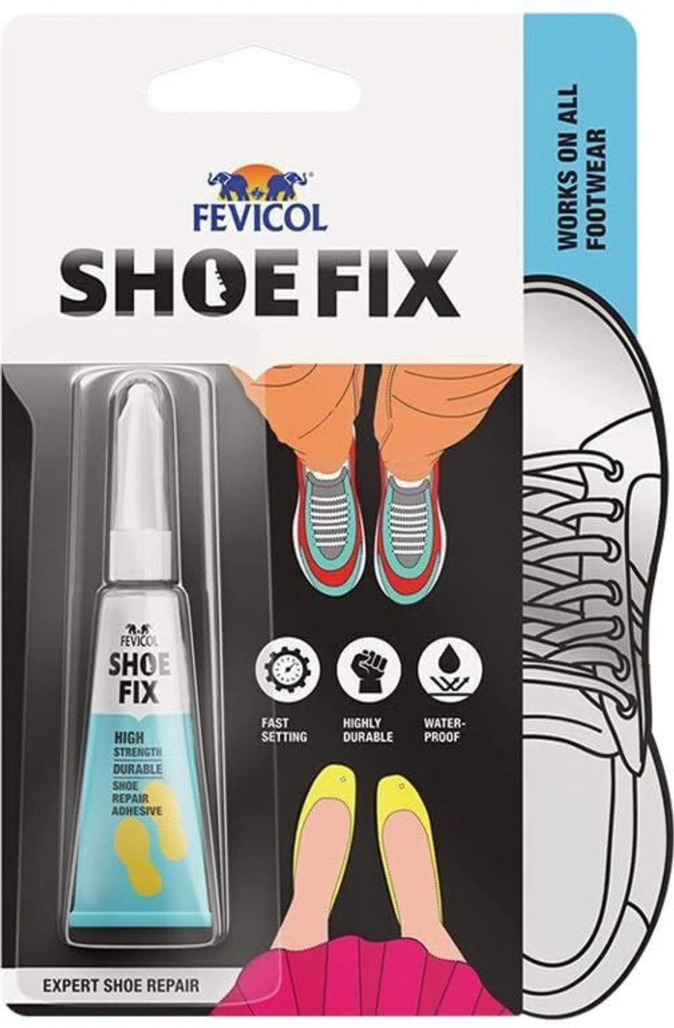 Image of FEVICOL Shoefix Shoe and Footwear Repair Adhesive