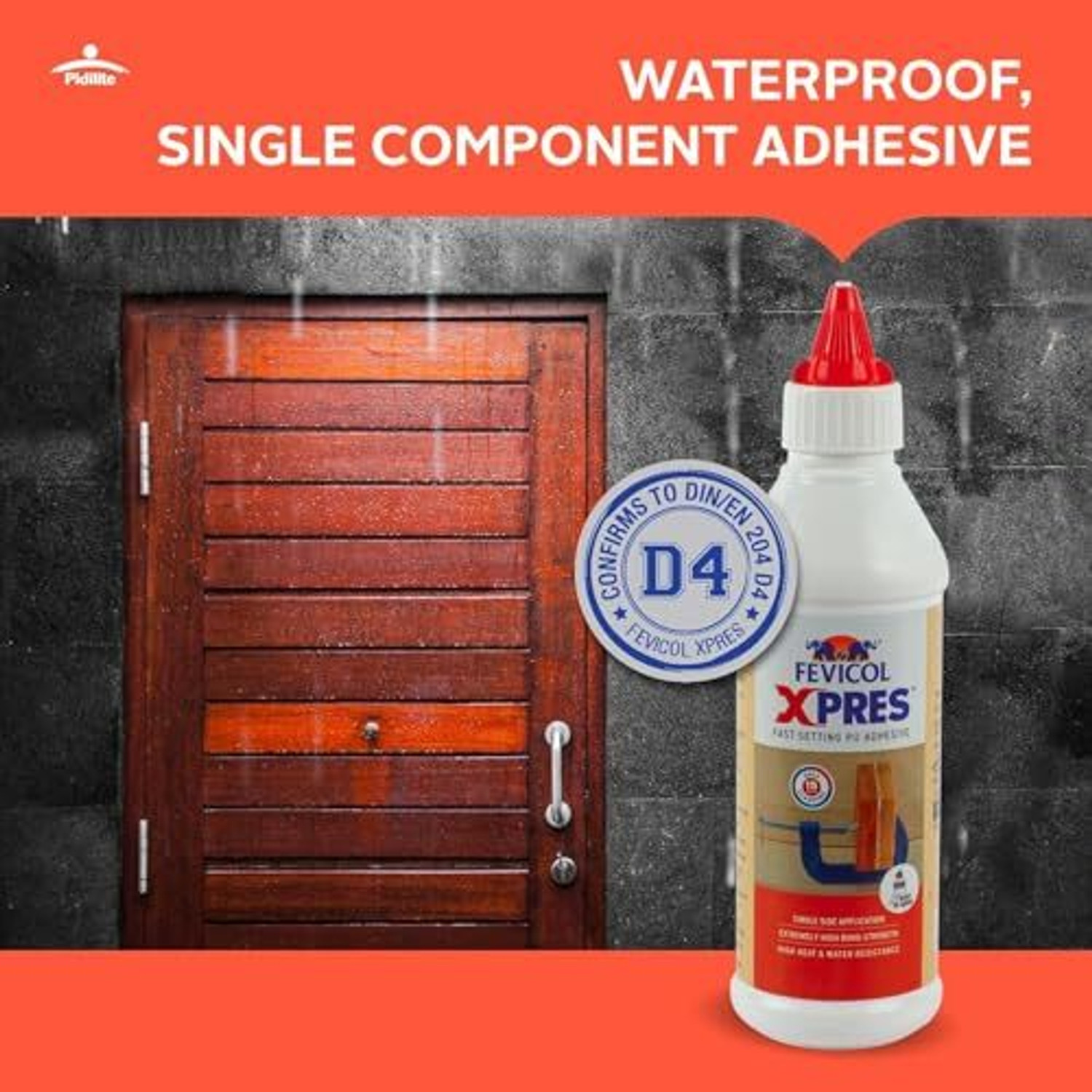 Image of FEVICOL Xpres- Bonds wood to anything in minutes Adhesive (500 g)