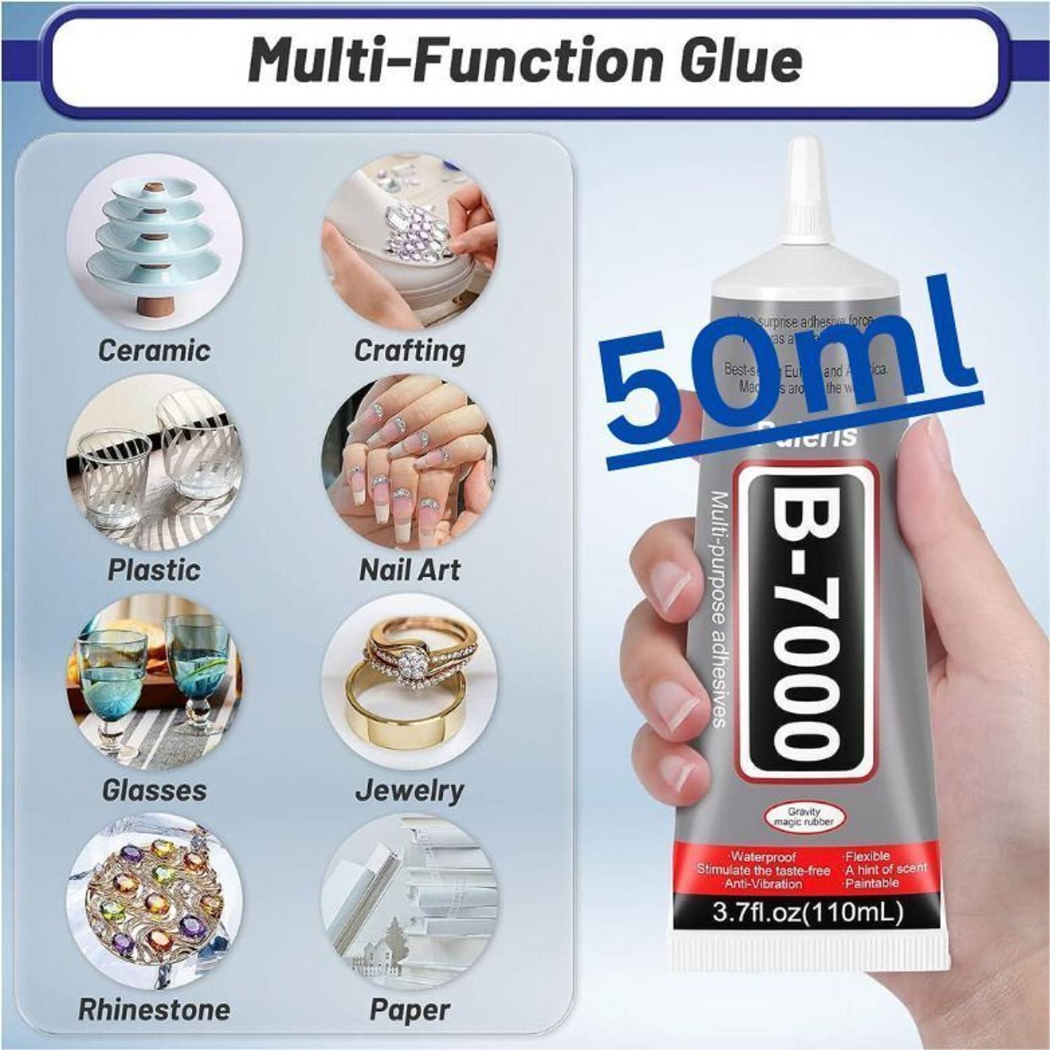 BUKU B7000 mobile glue-Bulaien-50ml (1 Piece) Adhesive