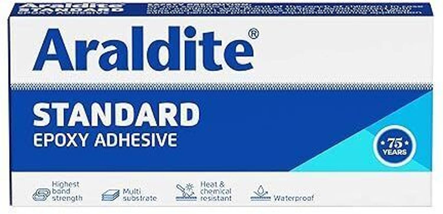 Araldite Standard High strength epoxy for use for fixing & repair Adhesive