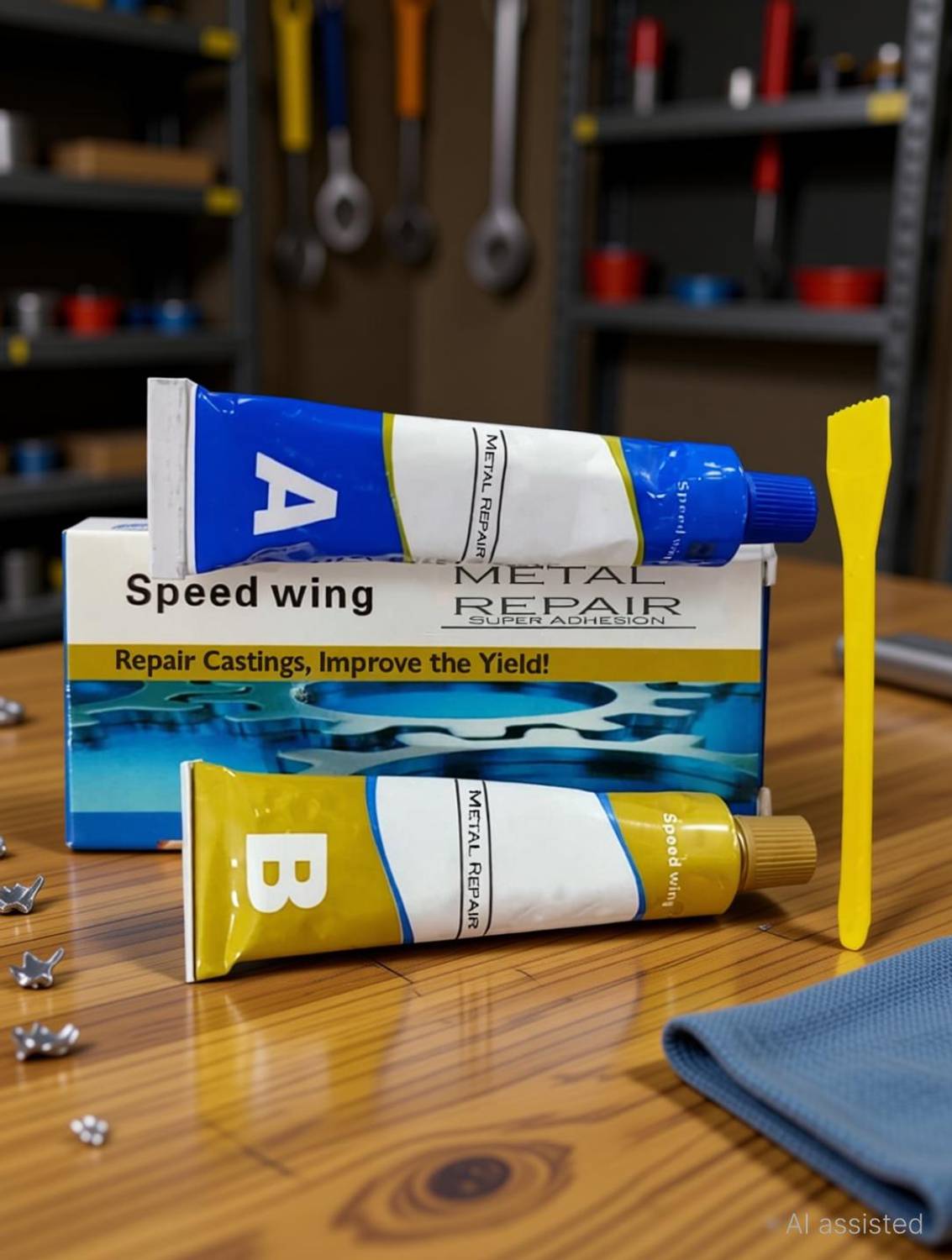 Induxin Speed Wing Metal Repair Glue for Metal A&B Casting Repair Glue Adhesive deal from flipkart Induxin Speed Wing Metal Repair Glue for Metal A&B Casting Repair Glue Adhesive deal from flipkart