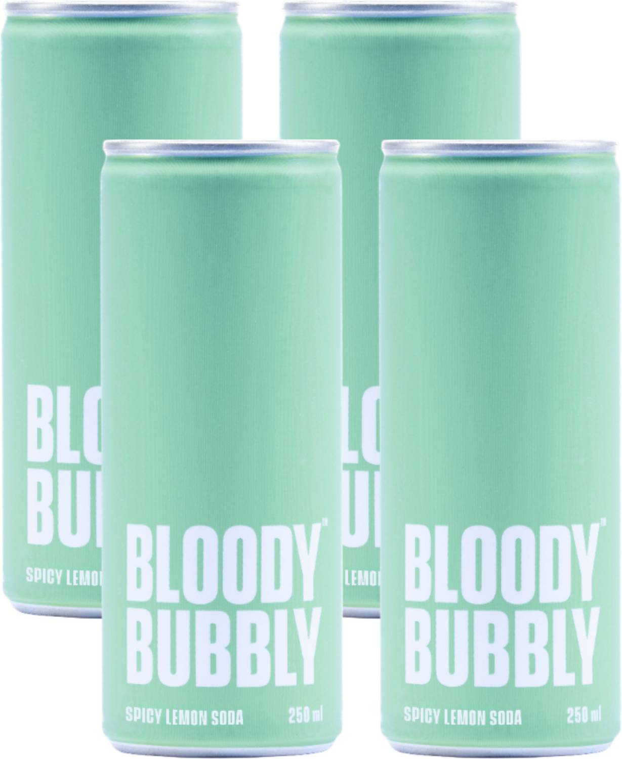 BLOODYBUBBLY Spicy Lemon Soda