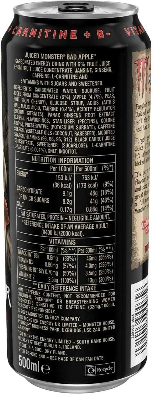 Image of febora foods Juiced Bad Apple Carbonated Beverage