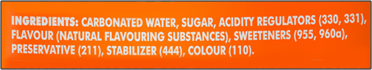 Image of MiRiNDA Low Calorie Orange Soft Drink