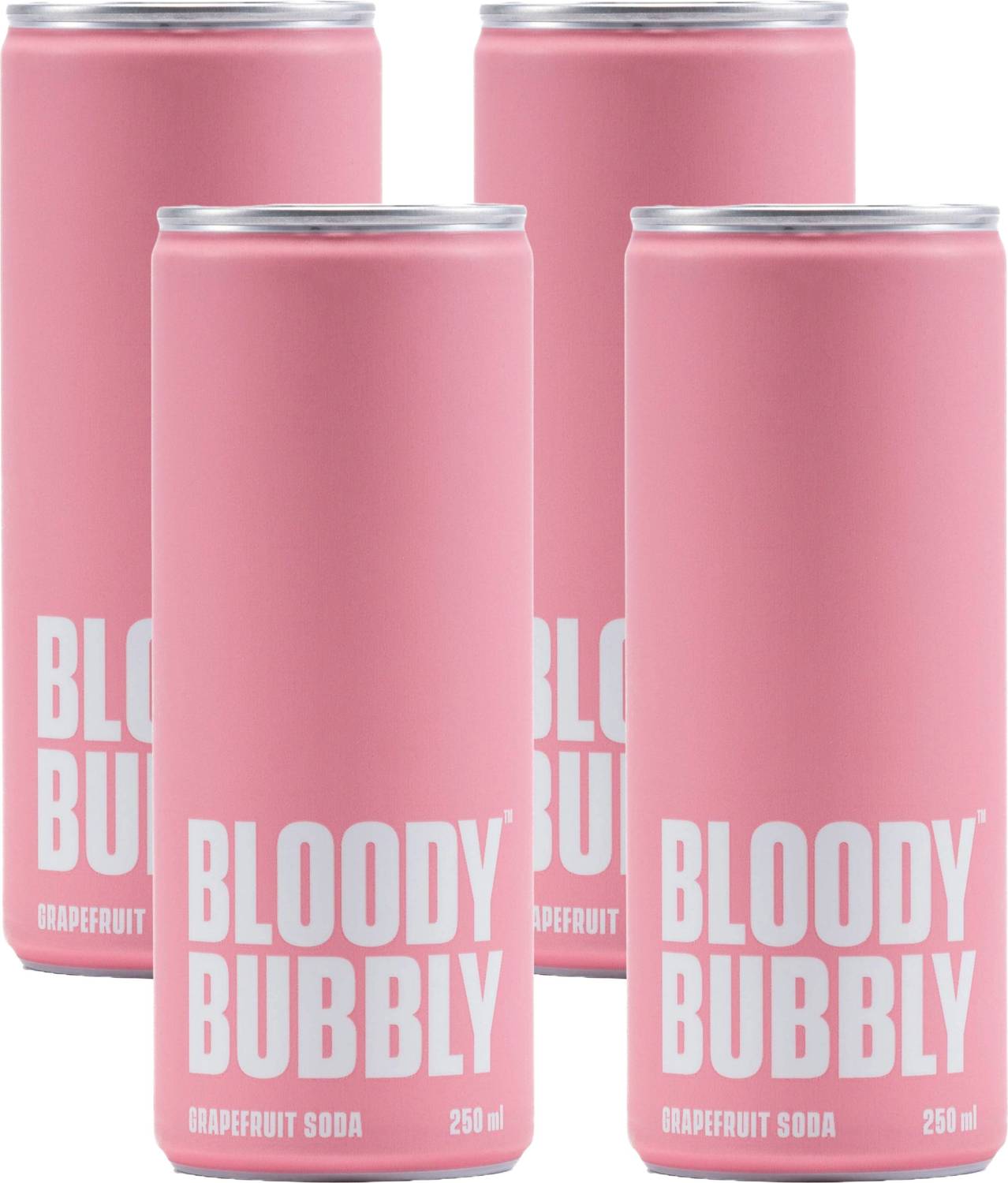 BLOODYBUBBLY GrapeFruit Soda