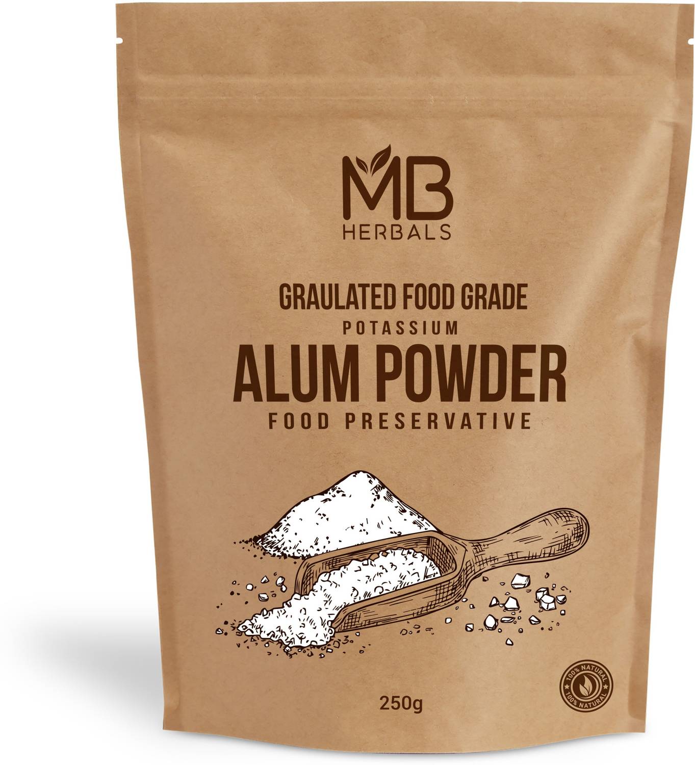 MB Herbals Alum Powder (250 g)