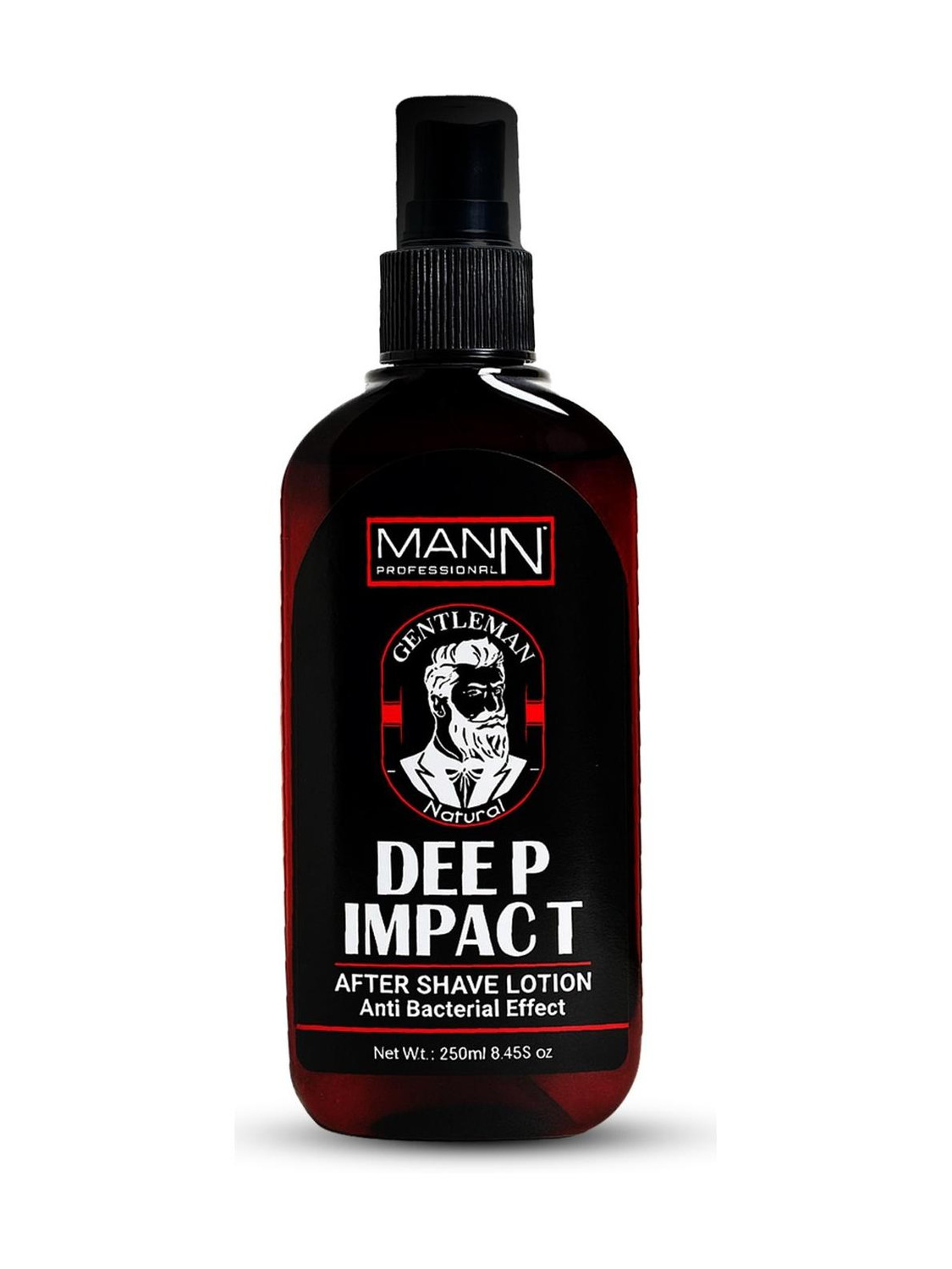 MANN After Shave Lotion | Gentleman Natural Formula | Antibacterial Deep Impact
