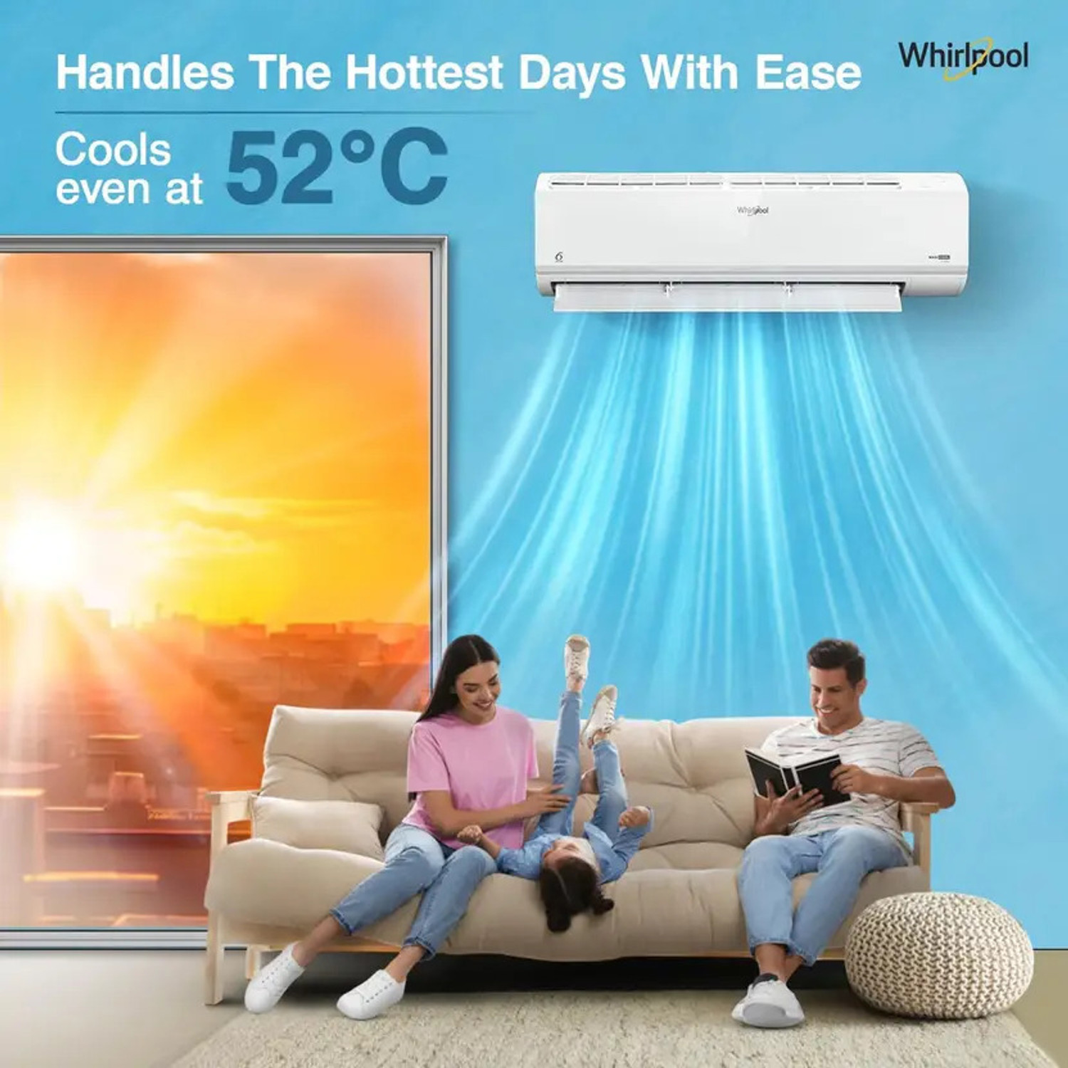 Image of Whirlpool 2024 Model 1.5 Ton 5 Star Split Inverter AC