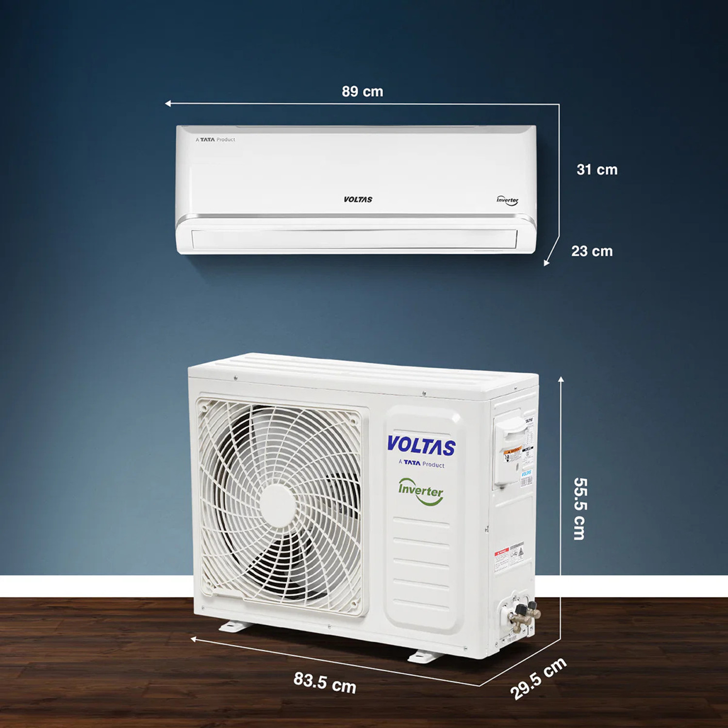 Image of Voltas 2026 Model 1.5 Ton 3 Star Split Inverter AC