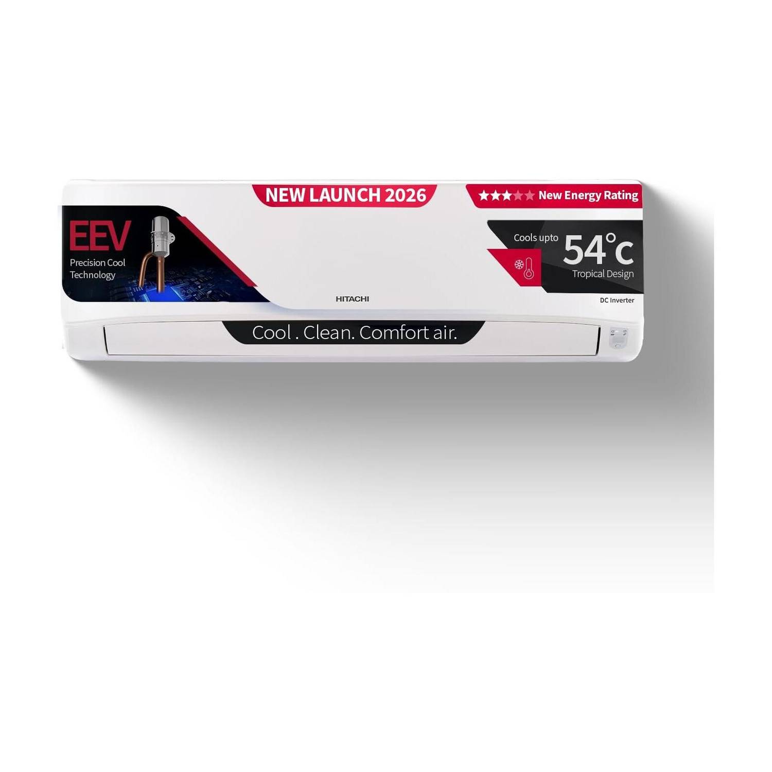 Hitachi 2026 Model 1 Ton 5 Star Split Inverter AC
