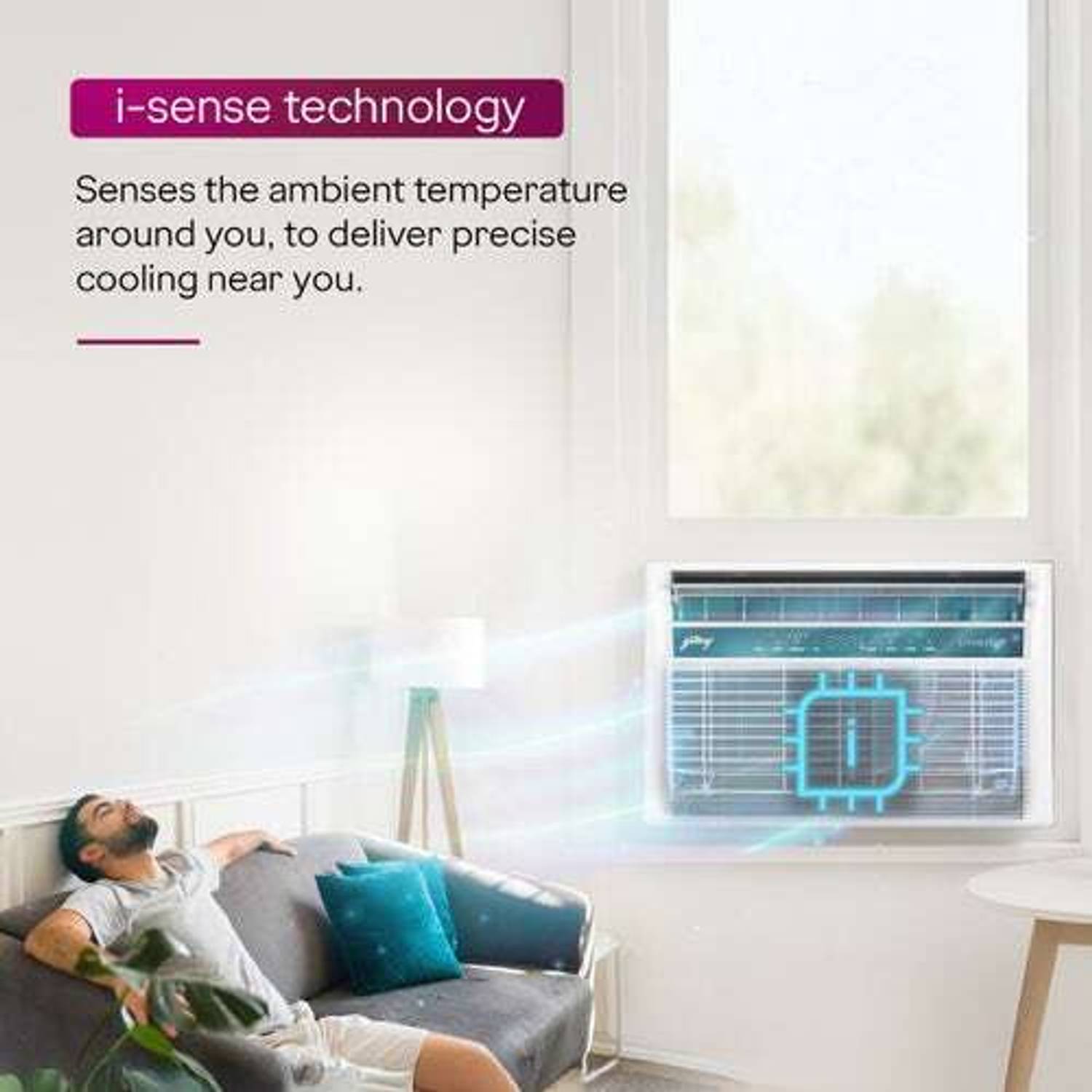 Godrej 2026 1.5 Ton 3 Star Window Inverter AC - Image 4
