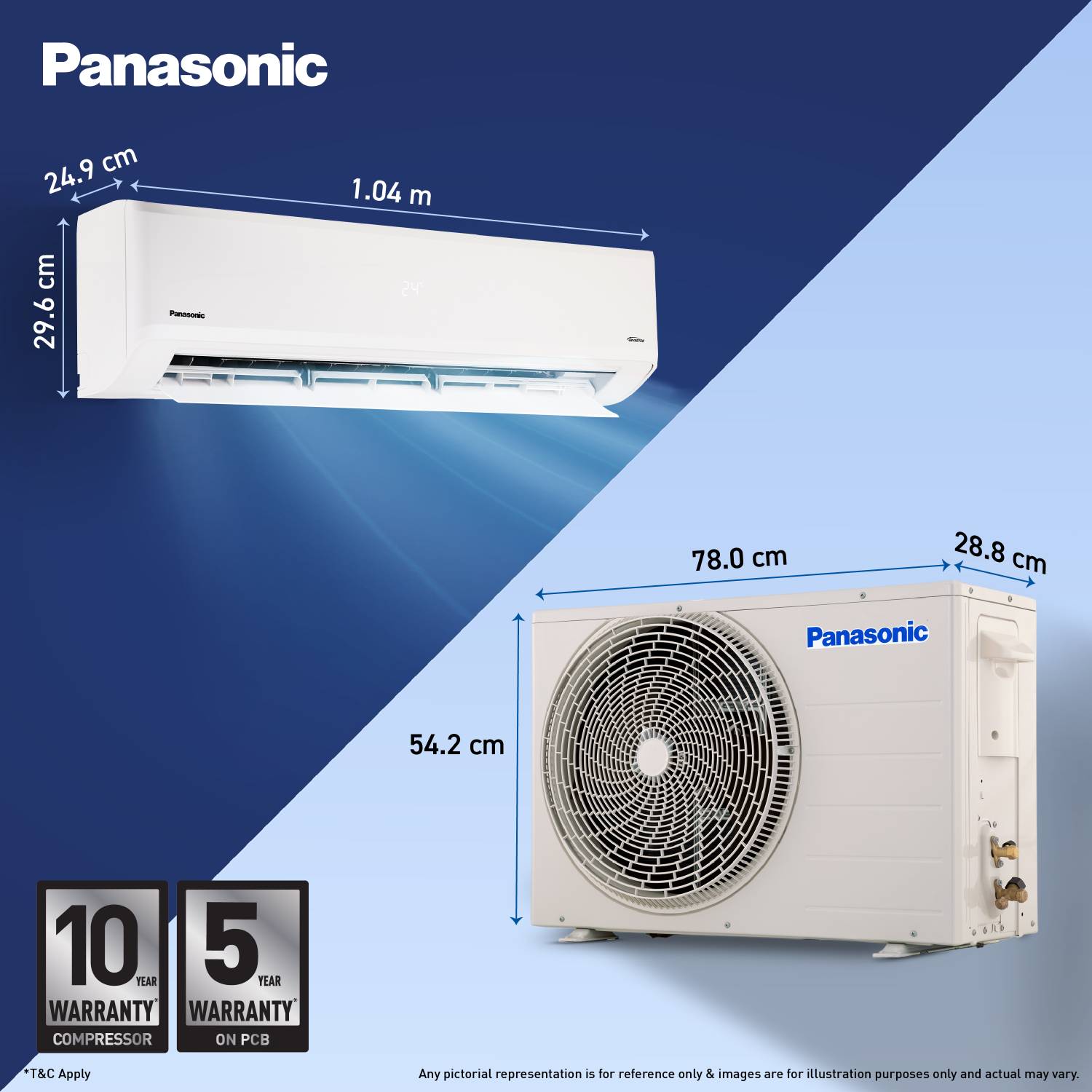 Panasonic 2026 1.5 Ton 5 Star Split Inverter AC - Image 4