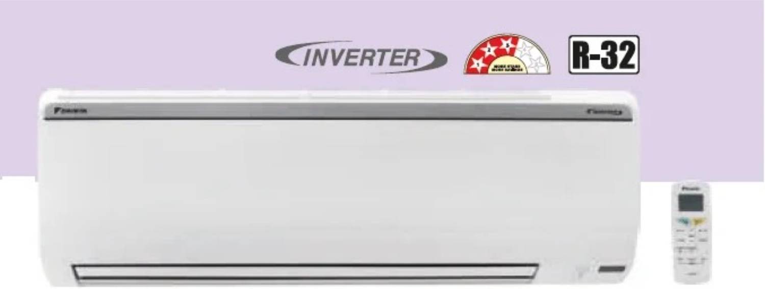 Daikin 2025 Model 1 Ton 3 Star Split Inverter AC