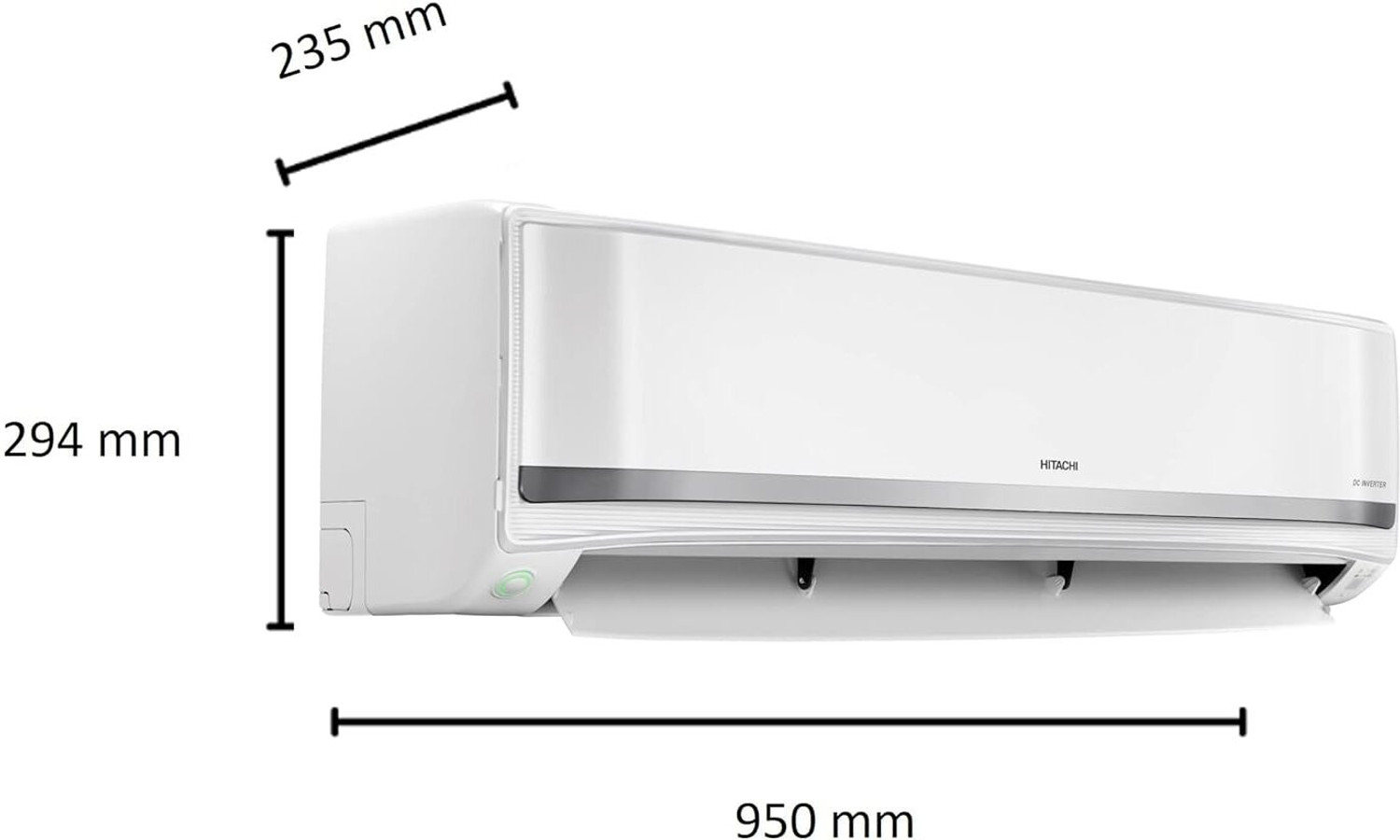 Image of Hitachi 2023 Model 1.5 Ton 5 Star Split Inverter AC