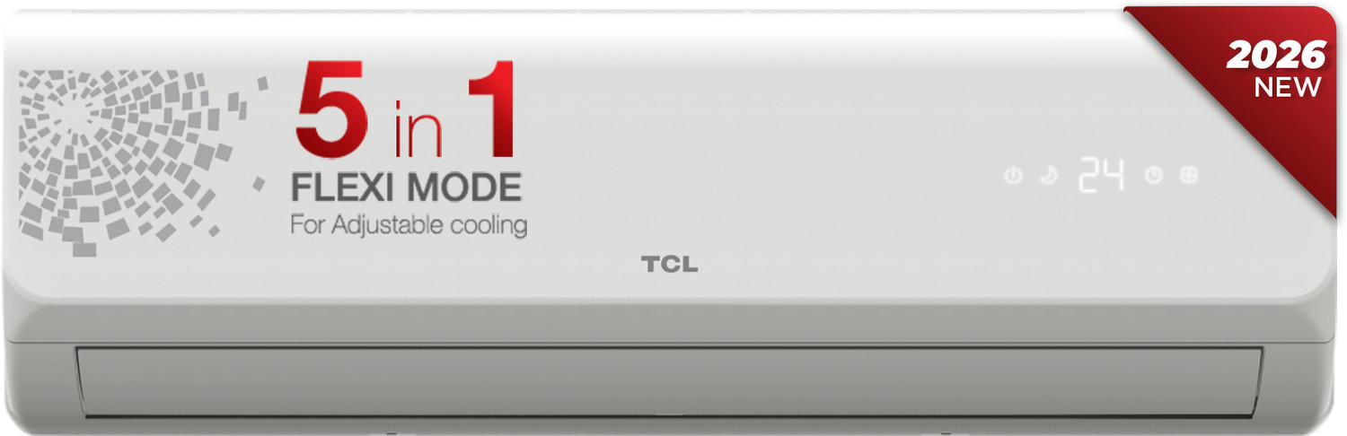 Image of TCL 2026 Model 1.5 Ton 3 Star Split Inverter 5 Step Convertible with Powerful Turbo cooling, Energy saving, Silent Operation AC AC