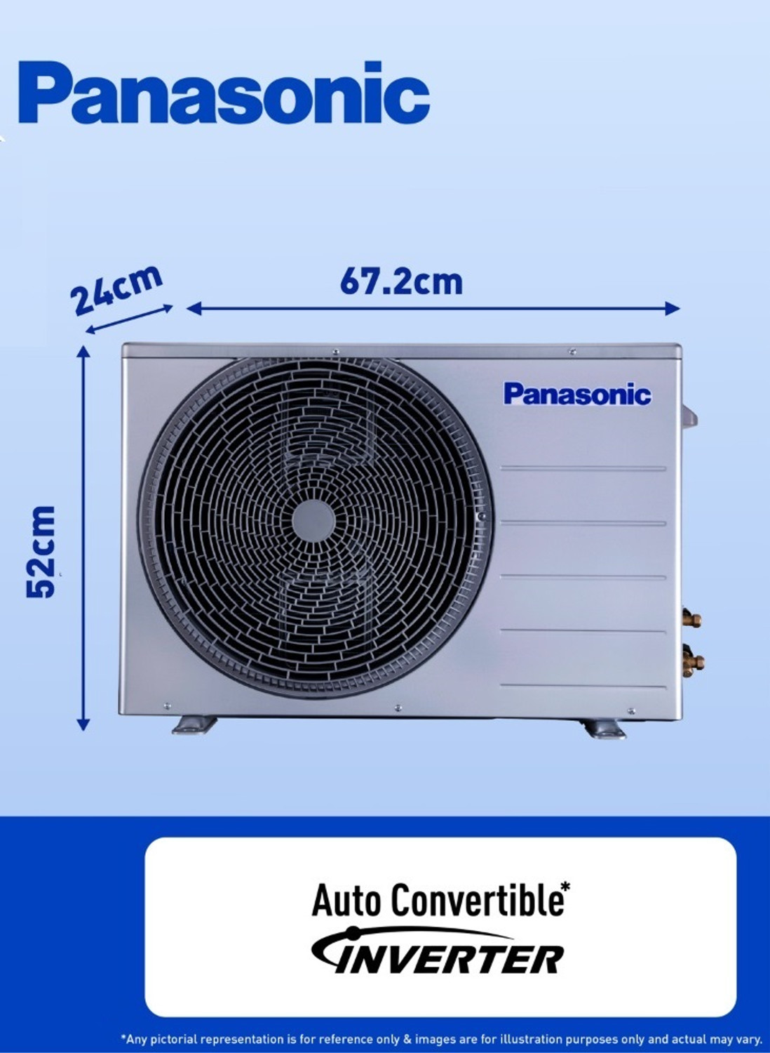 Image of Panasonic 2023 Model 1.5 Ton 3 Star Split Inverter AC