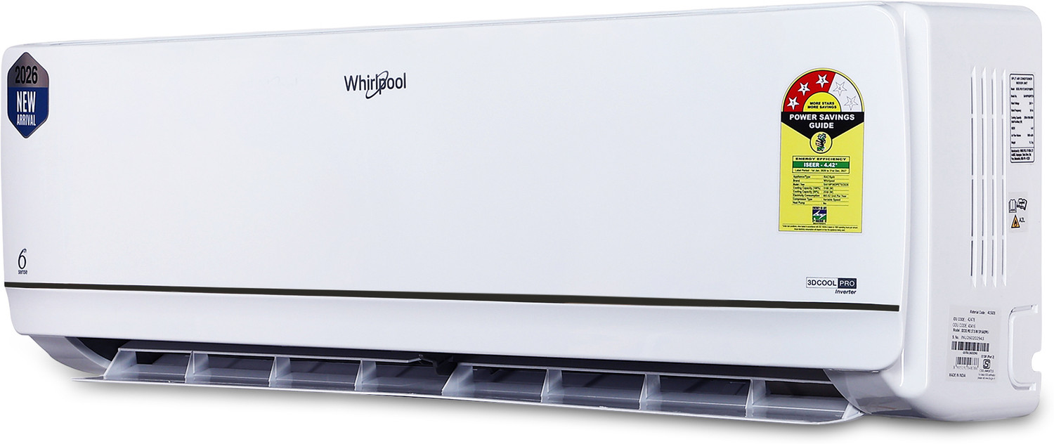 Image of Whirlpool 2026 Model 1.5 Ton 3 Star Split Inverter AC
