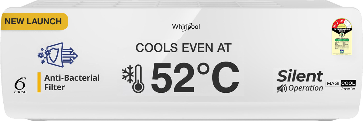 Image of Whirlpool 2026 Model 1 Ton 3 Star Split Inverter AC