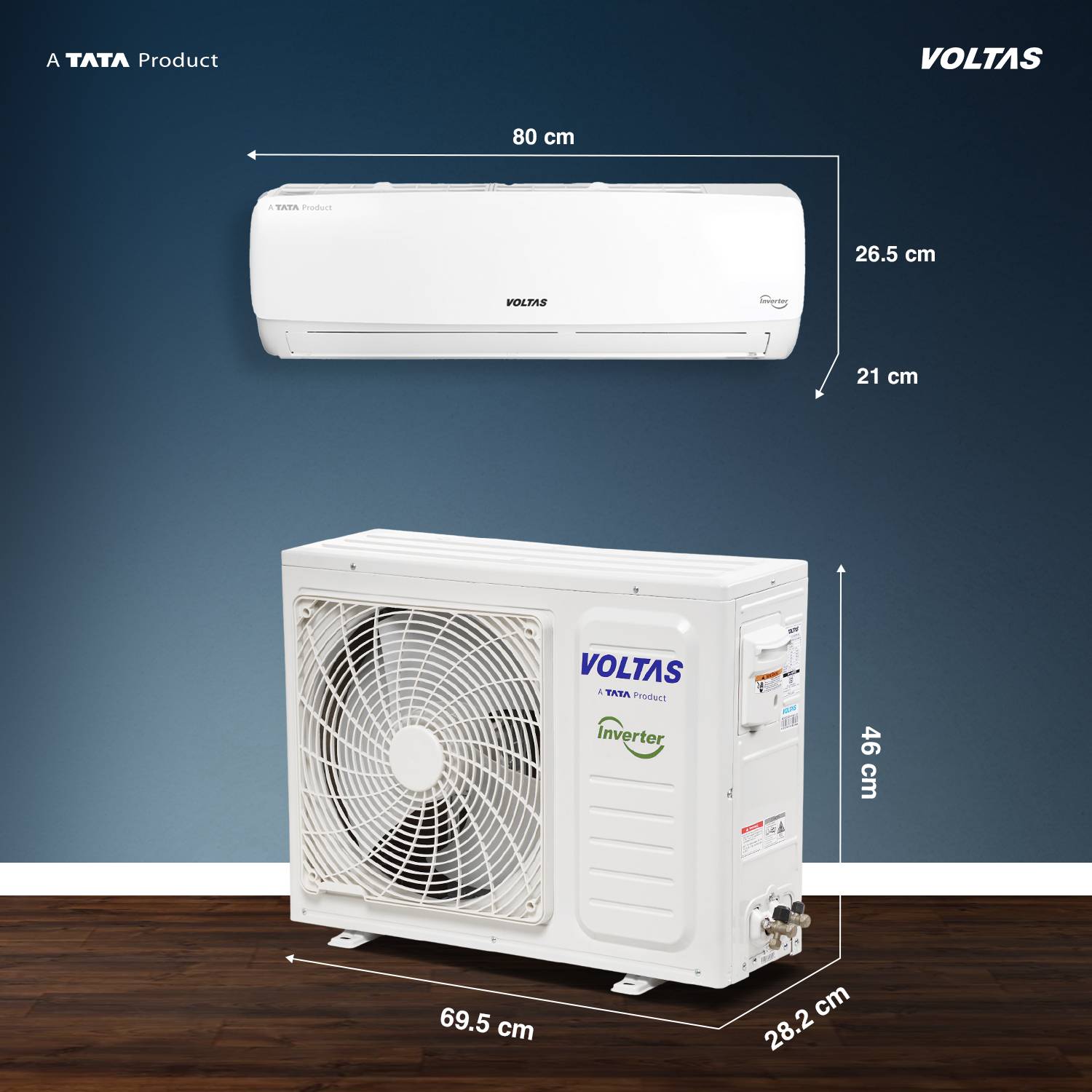 Voltas 2026 1 Ton 3 Star Split Inverter AC - Image 4