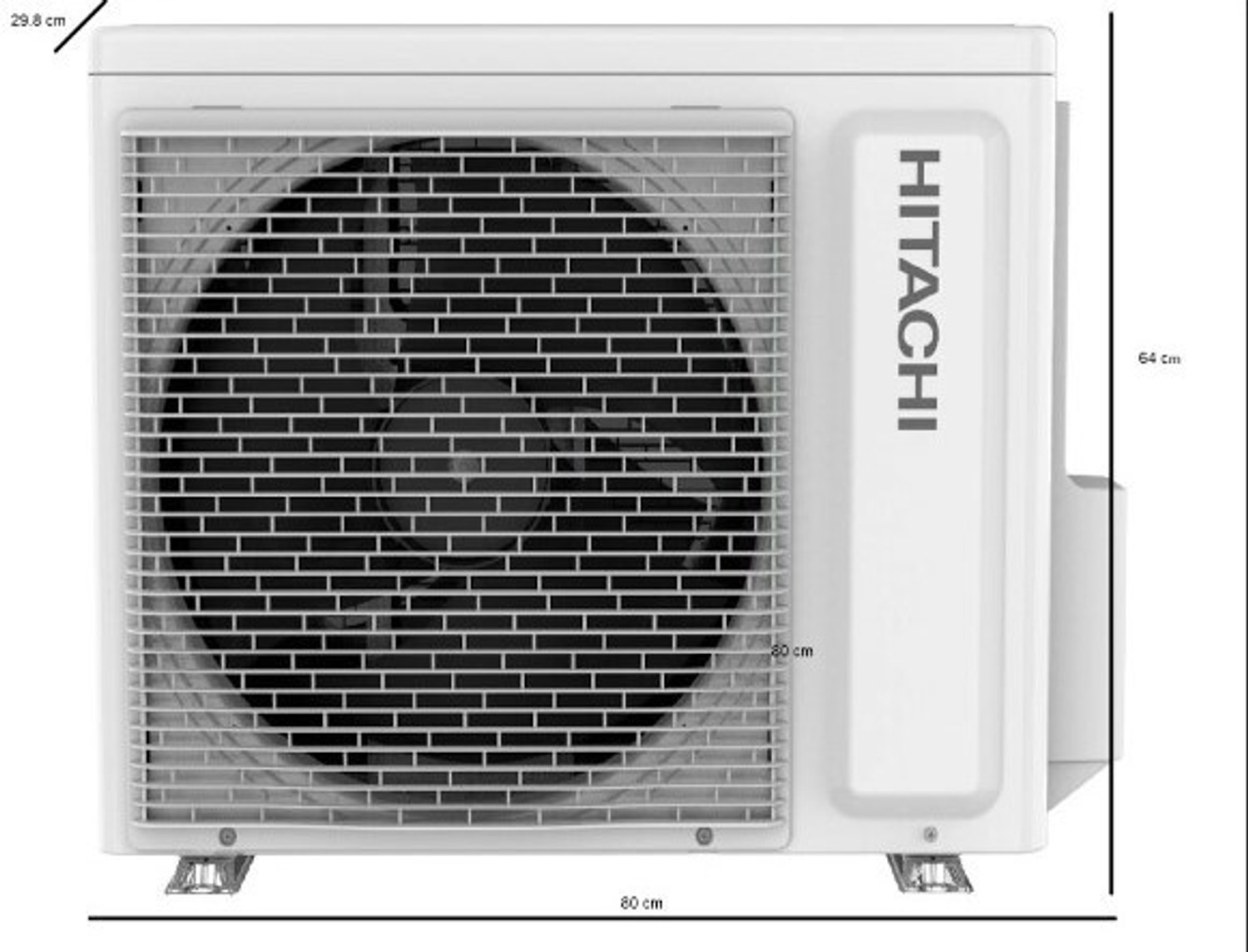 Image of Hitachi 2025 Model 1.8 Ton 2 Star Split Fixed Speed AC