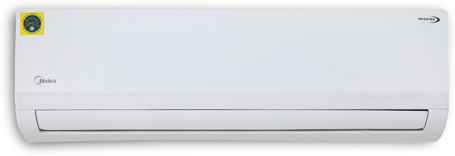 Image of Midea 2023 Model 1 Ton 3 Star Split Inverter HD Filter with 2 Way Air Directional Control, Auto Cleanser, Intelligent CRF Alert, AC