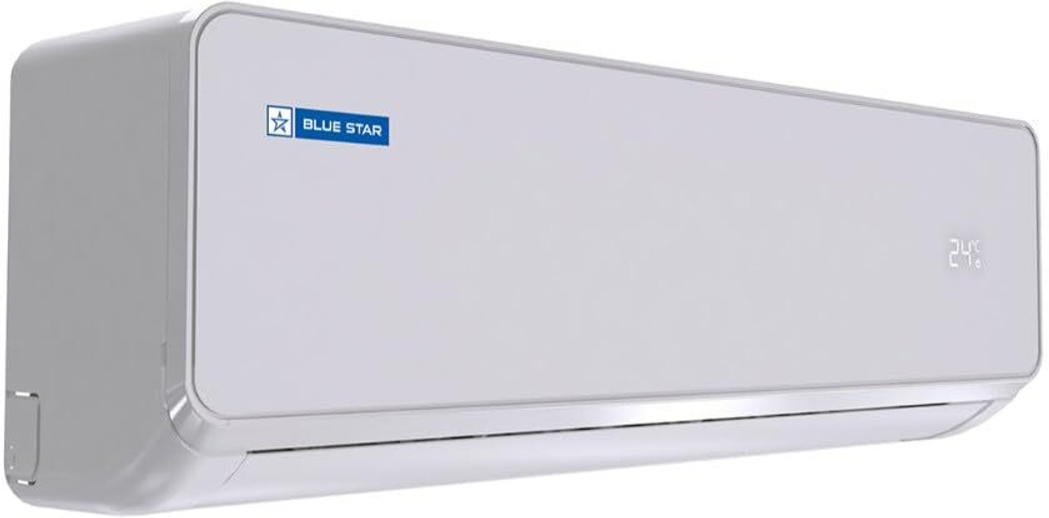 Image of Blue Star 2026 Model 1.5 Ton 3 Star Split Inverter AC (IA318EXU, White)