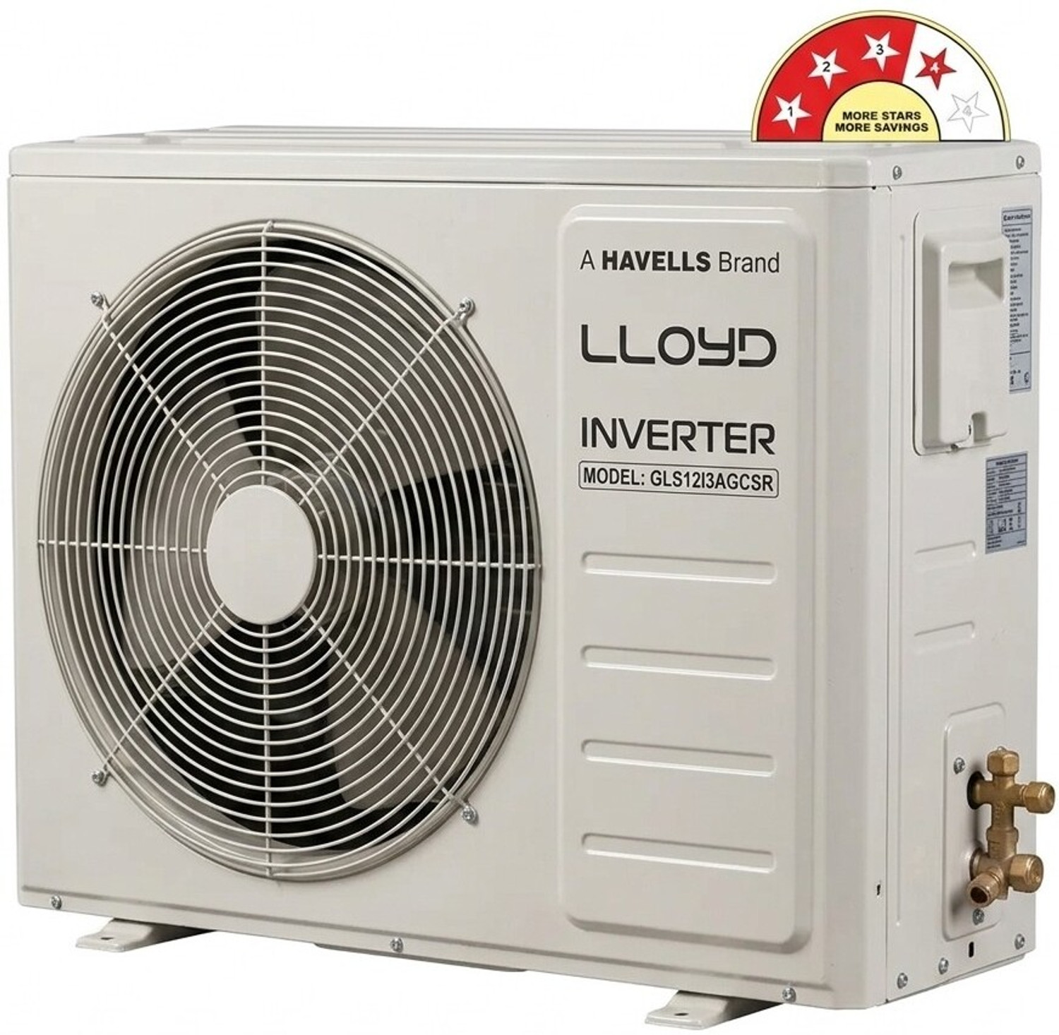 Image of Lloyd 2025 Model 1 Ton 3 Star Split Inverter with Wi-fi AC