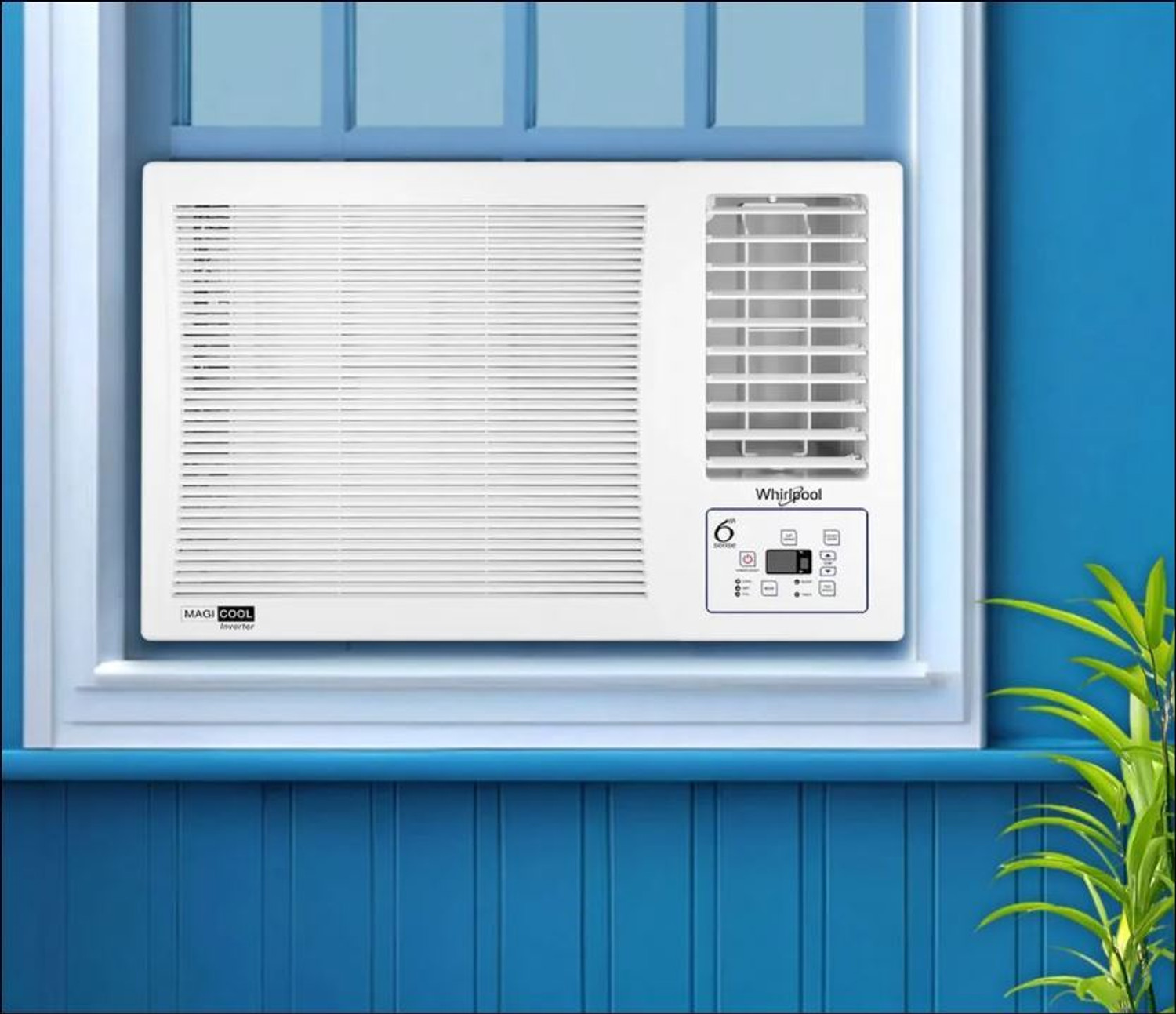 Image of Whirlpool 2026 Model 1.5 Ton 3 Star Window Inverter AC
