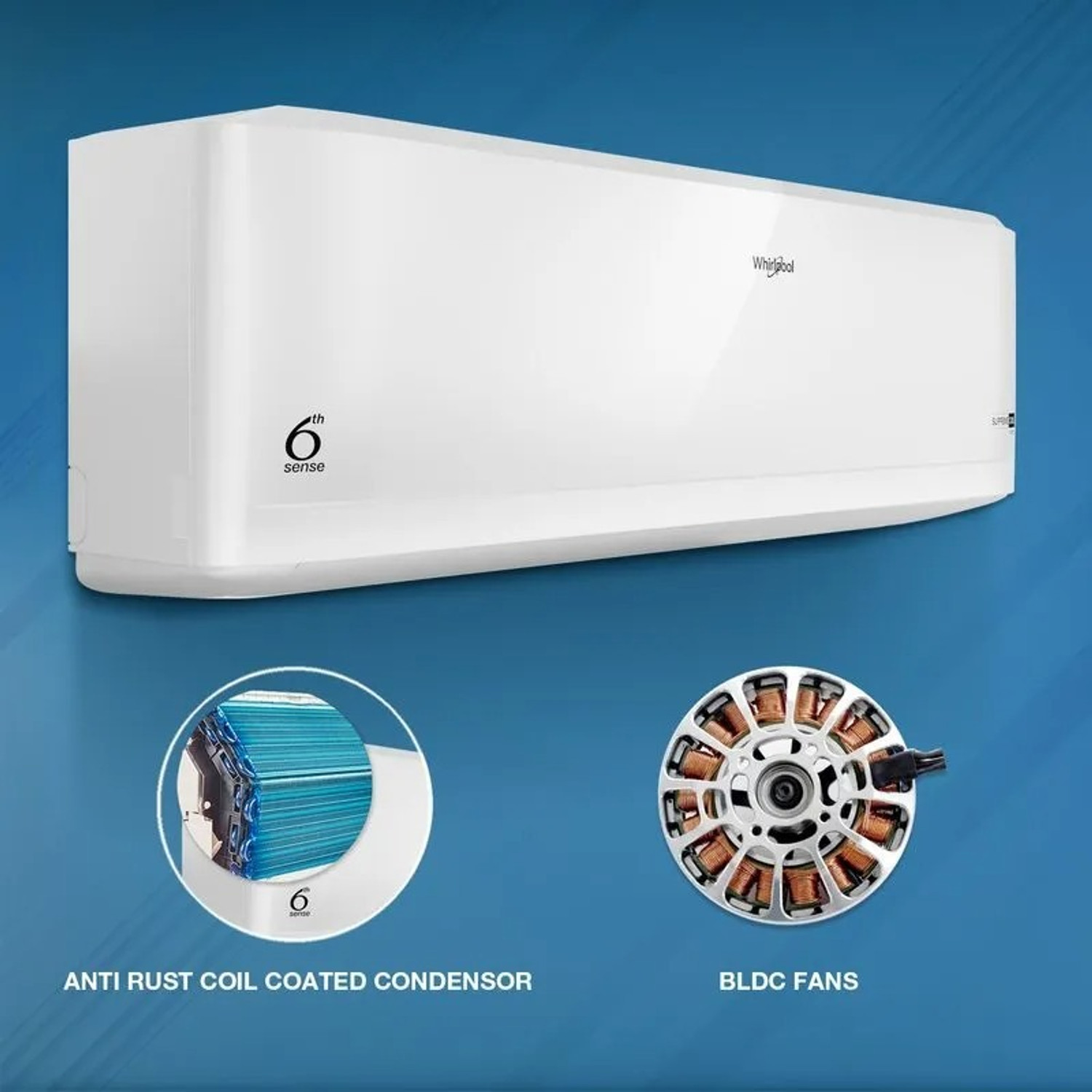 Image of Whirlpool 2025 Model 2 Ton 3 Star Split Inverter AC