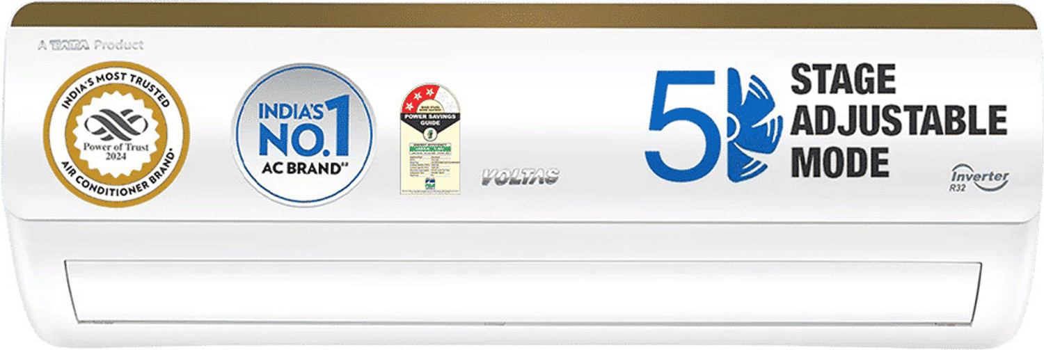Image of Voltas 2024 Model 1 Ton 3 Star Split Inverter AC