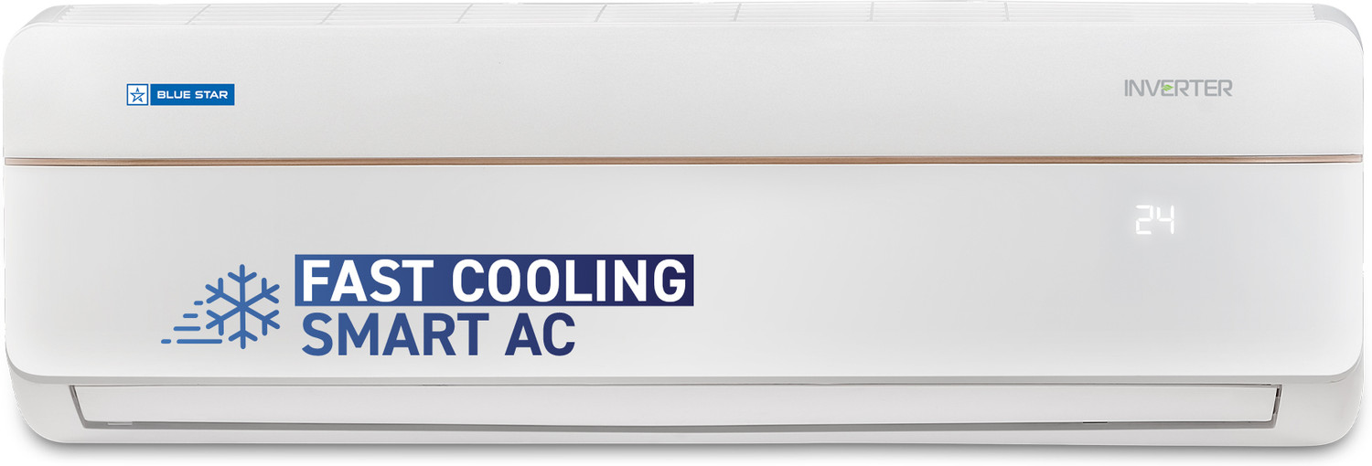 Image of Blue Star 2025 Model 1 Ton 5 Star Split Inverter with Wi-fi AC