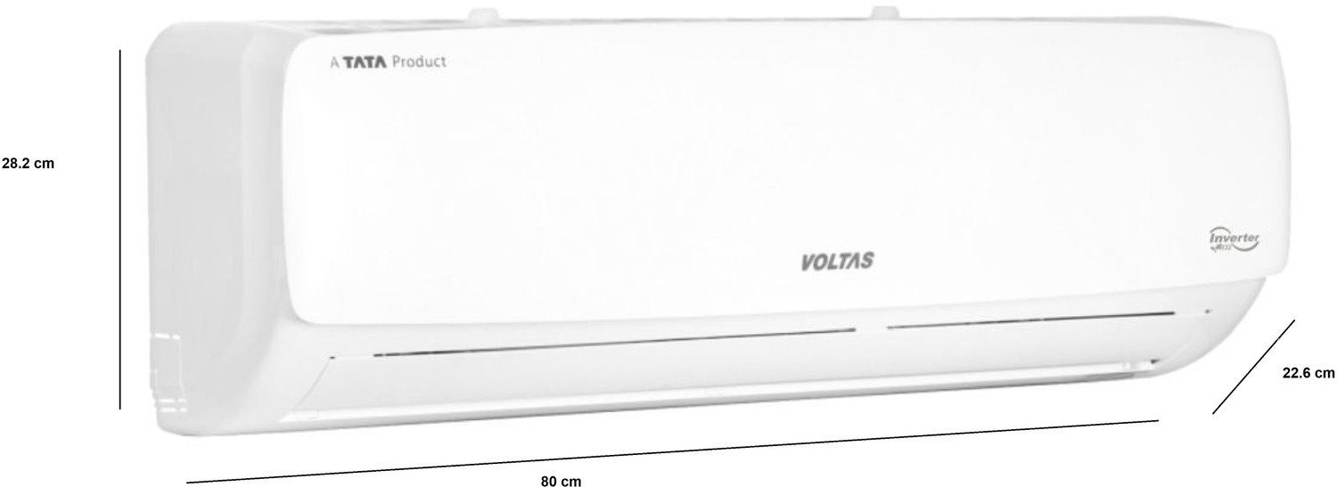Image of Voltas 2023 Model 1 Ton 3 Star Split Inverter AC