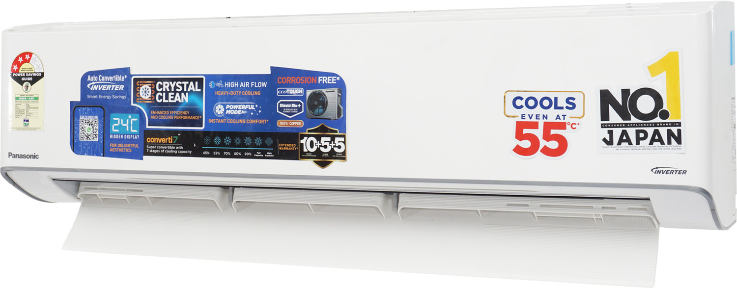 Image of Panasonic 2025 Model 1.5 Ton 3 Star Split Inverter AC